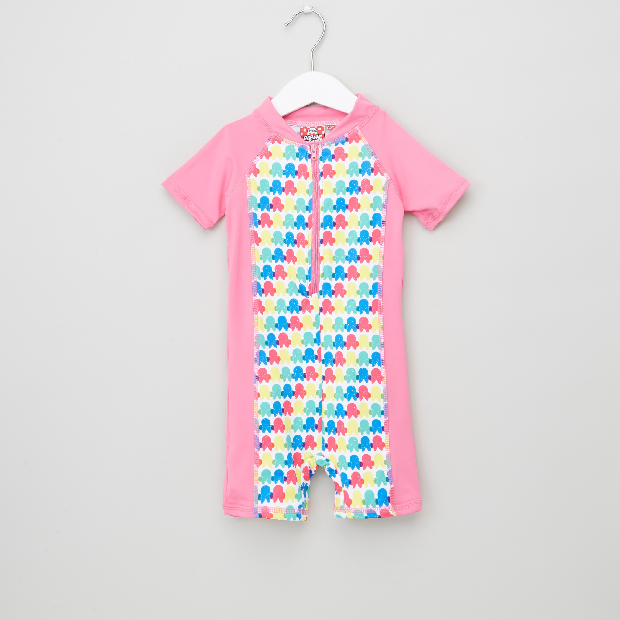 سالوبيت بأكمام قصيرة طبعات ميني ماوس-baby-girls-clothing-swimwear-image-1