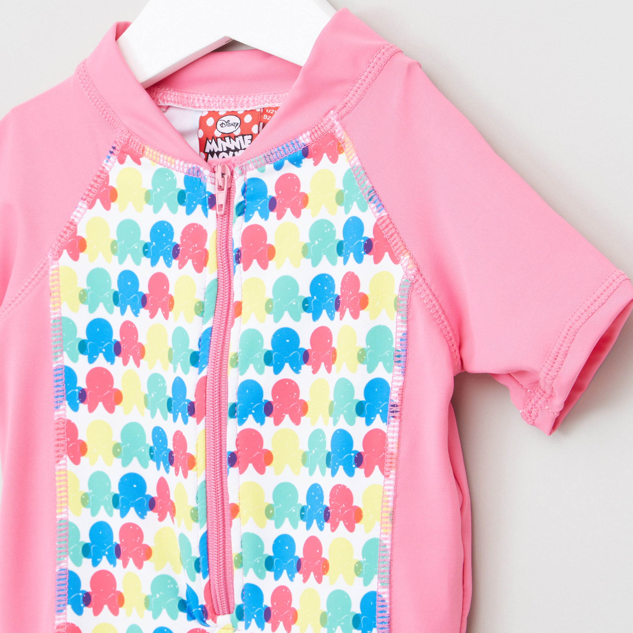 سالوبيت بأكمام قصيرة طبعات ميني ماوس-baby-girls-clothing-swimwear-image-2