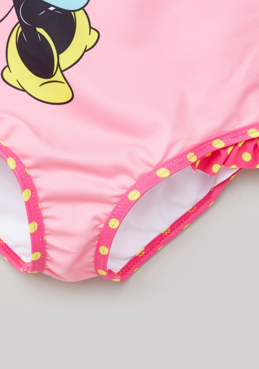 Minnie Mouse Printed Bathing Suit-Swimwear-image-2