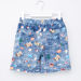 Minions Printed Shorts with Pocket Detail and Elasticised Waistband-Shorts-thumbnail-2