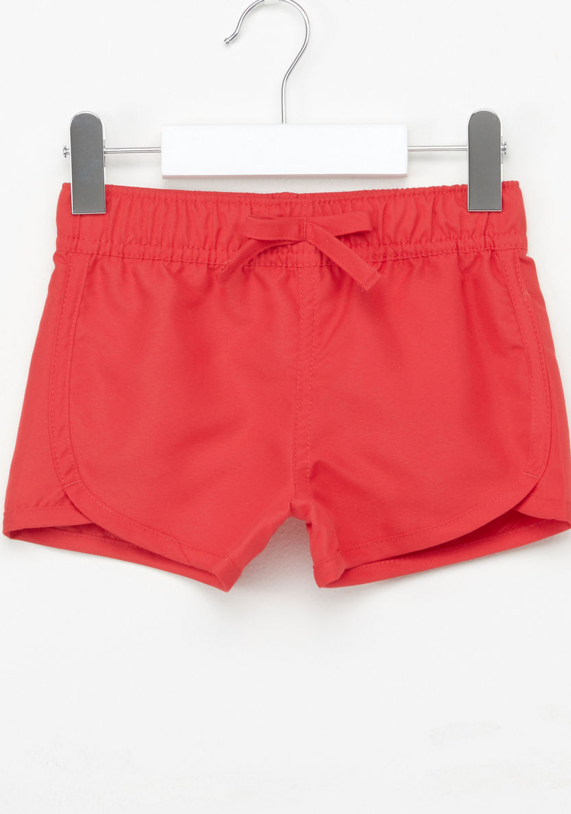 Juniors Bow Detail Shorts with Elasticised Waistband-Swimwear-image-0