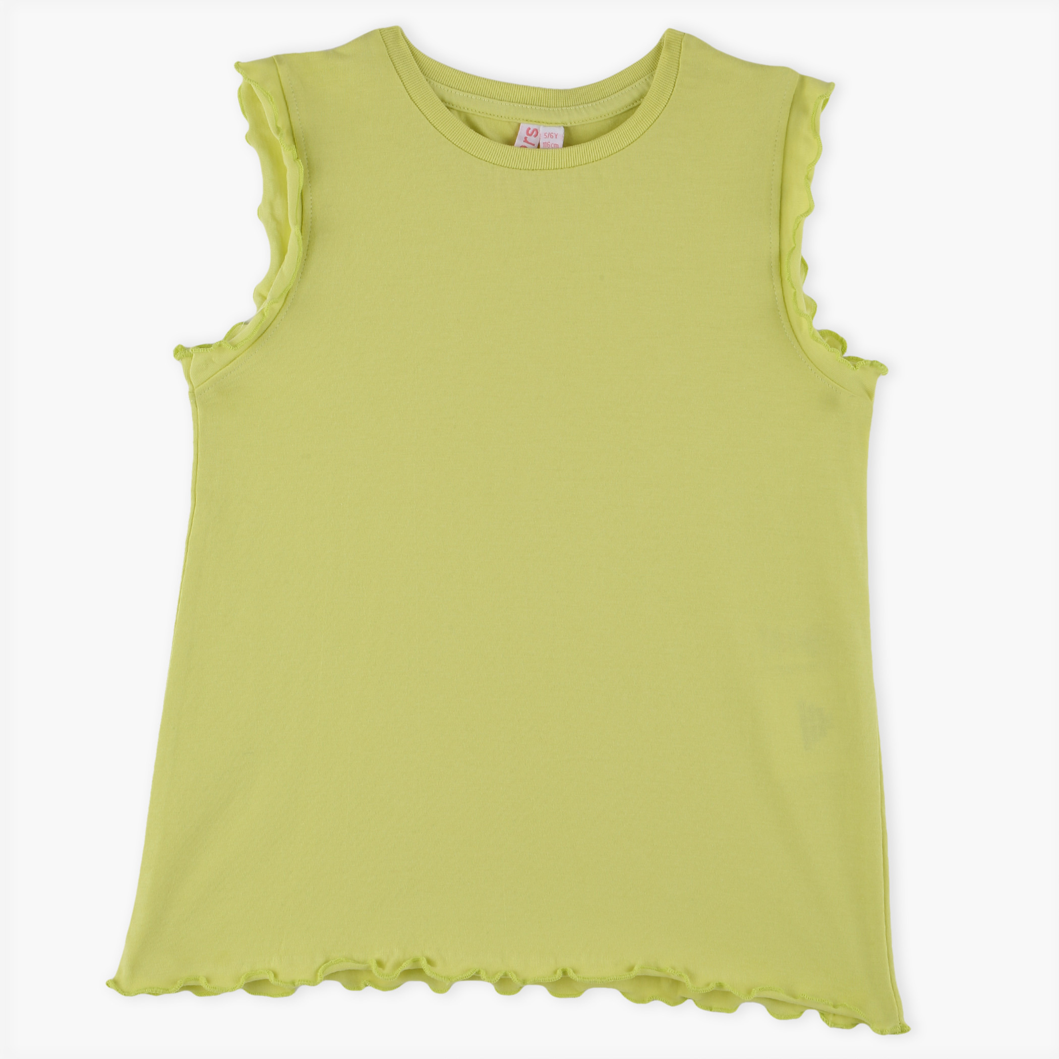 Juniors Round Neck Sleeveless Top-girls-clothing-blousesandshirts-image-1