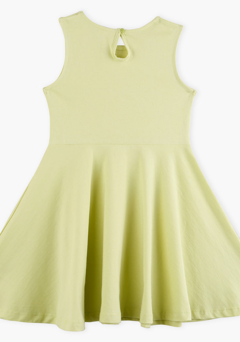 Juniors Sleeveless Dress-Dresses%2C Gowns and Frocks-image-1