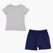 Juniors Printed T-shirt with Shorts-Clothes Sets-thumbnail-1