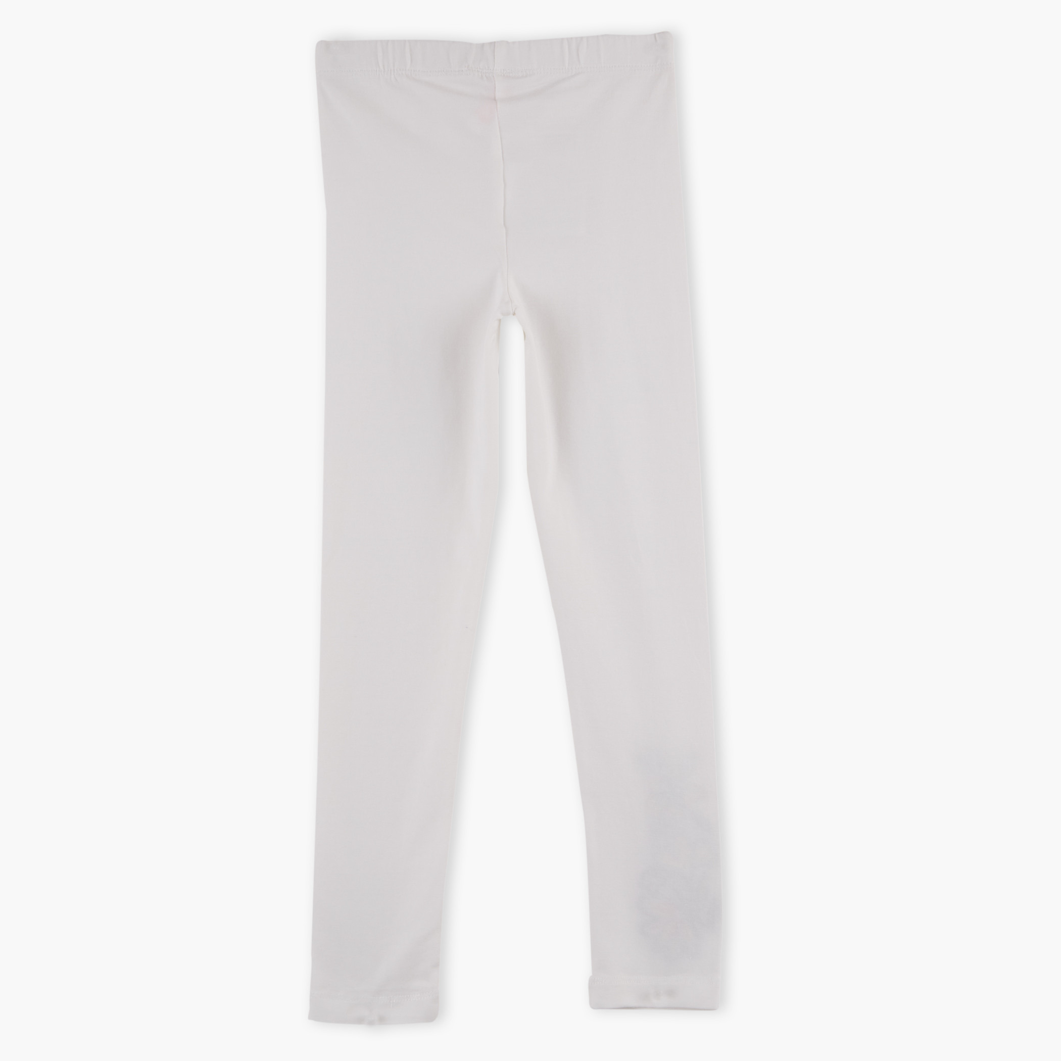 بنطال ليقنز بخصر مطّاطي وتطريز زهري من جونيورز-girls-clothing-bottoms-leggings-image-2