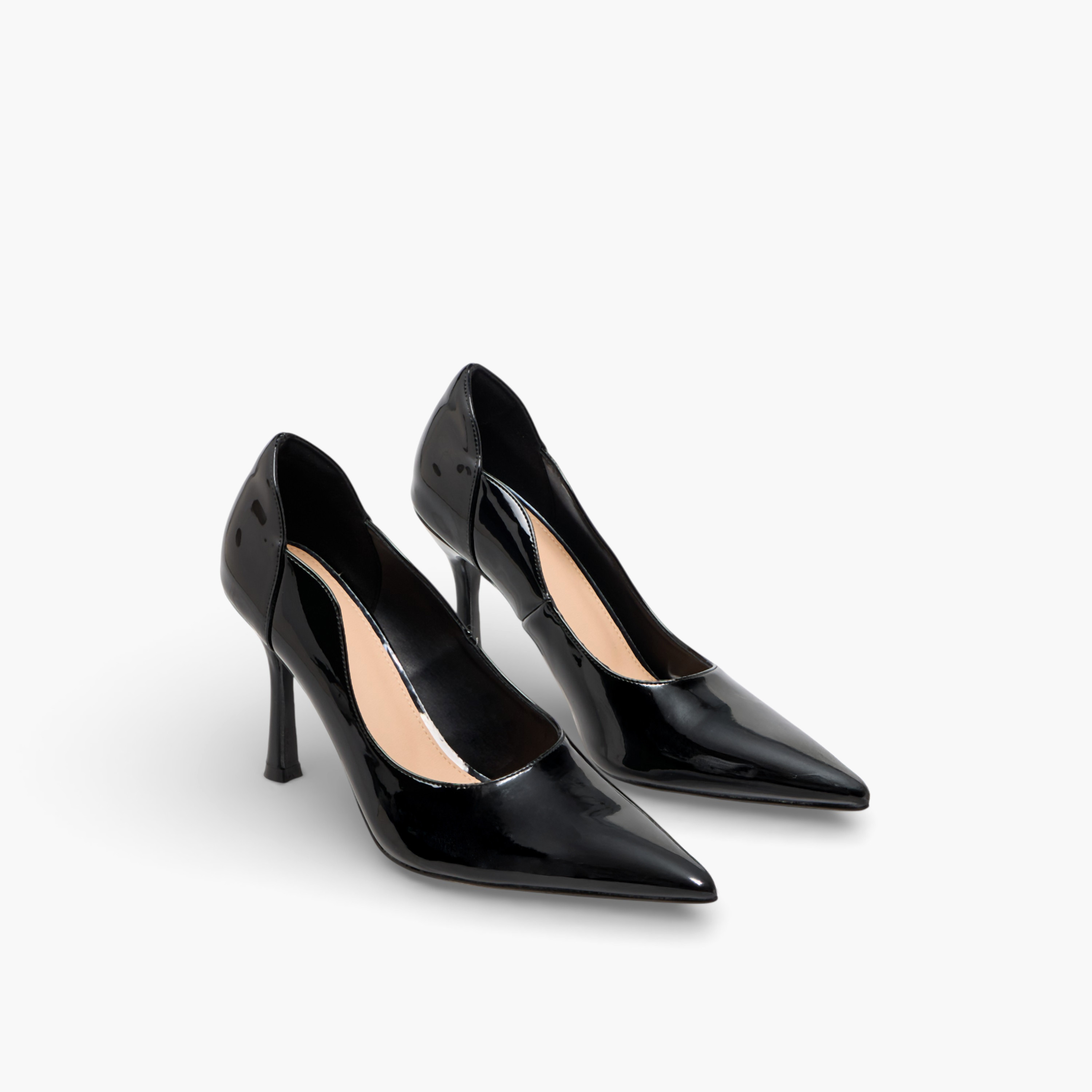 حذاء كلاسيكي بمقدمة مدببة وكعب ستيليتو للنساء من فلورا بيلا-women-shoes-heels-image-1