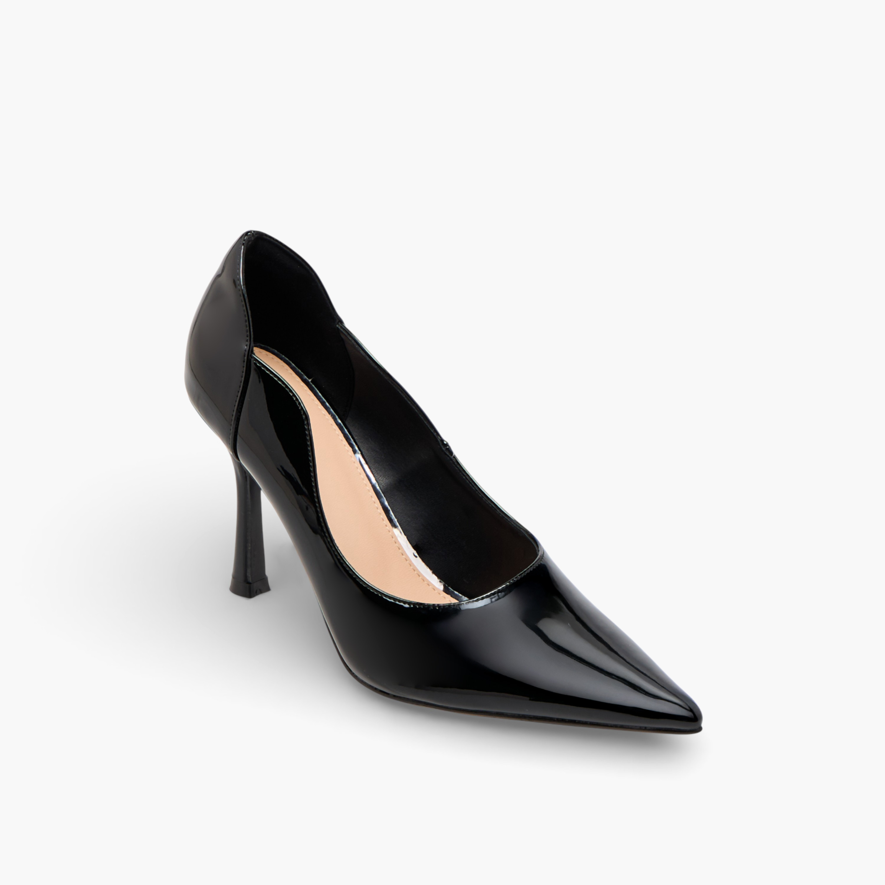 حذاء كلاسيكي بمقدمة مدببة وكعب ستيليتو للنساء من فلورا بيلا-women-shoes-heels-image-2