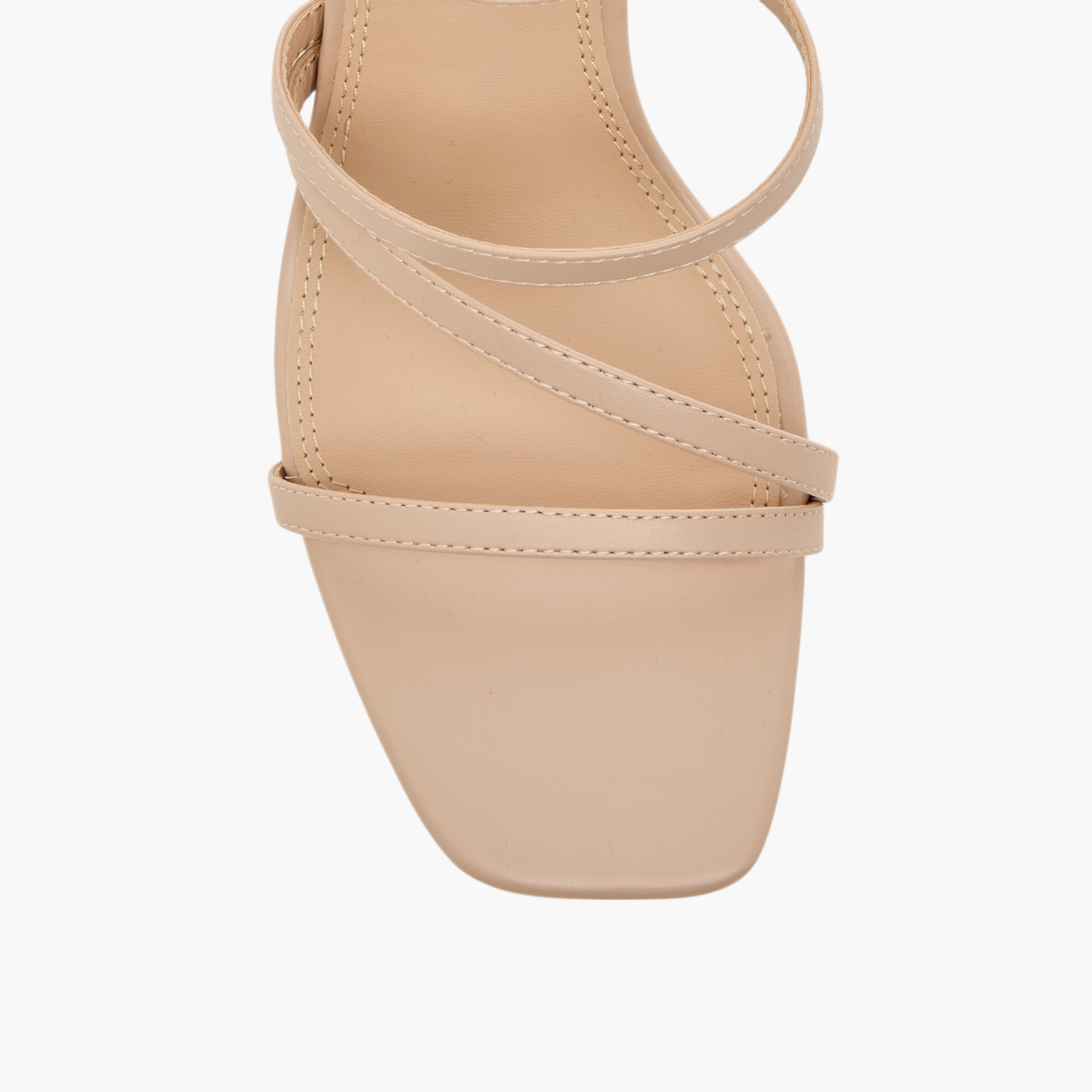 Flora Bella Solid Strap Sandals with Flared Heels and Buckle Closure-women-shoes-sandals-heeled-image-4