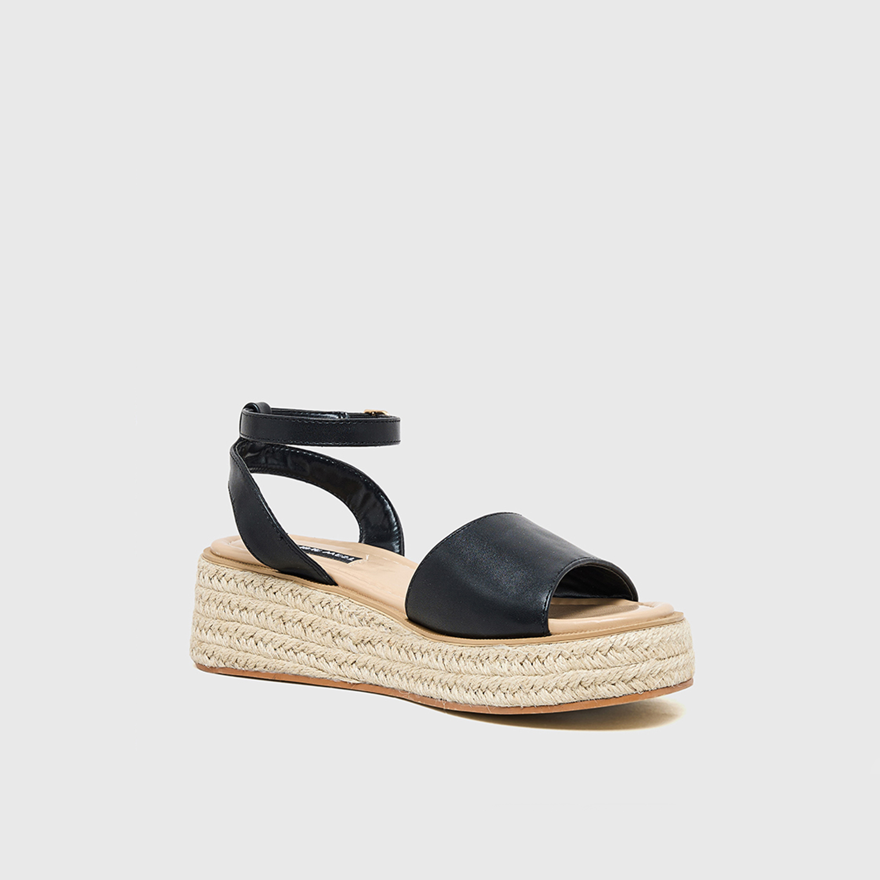 Nine West Women's Buckle Strap Platform Wedges | S3SH1376-02R-women-shoes-sandals-heeled-image-1