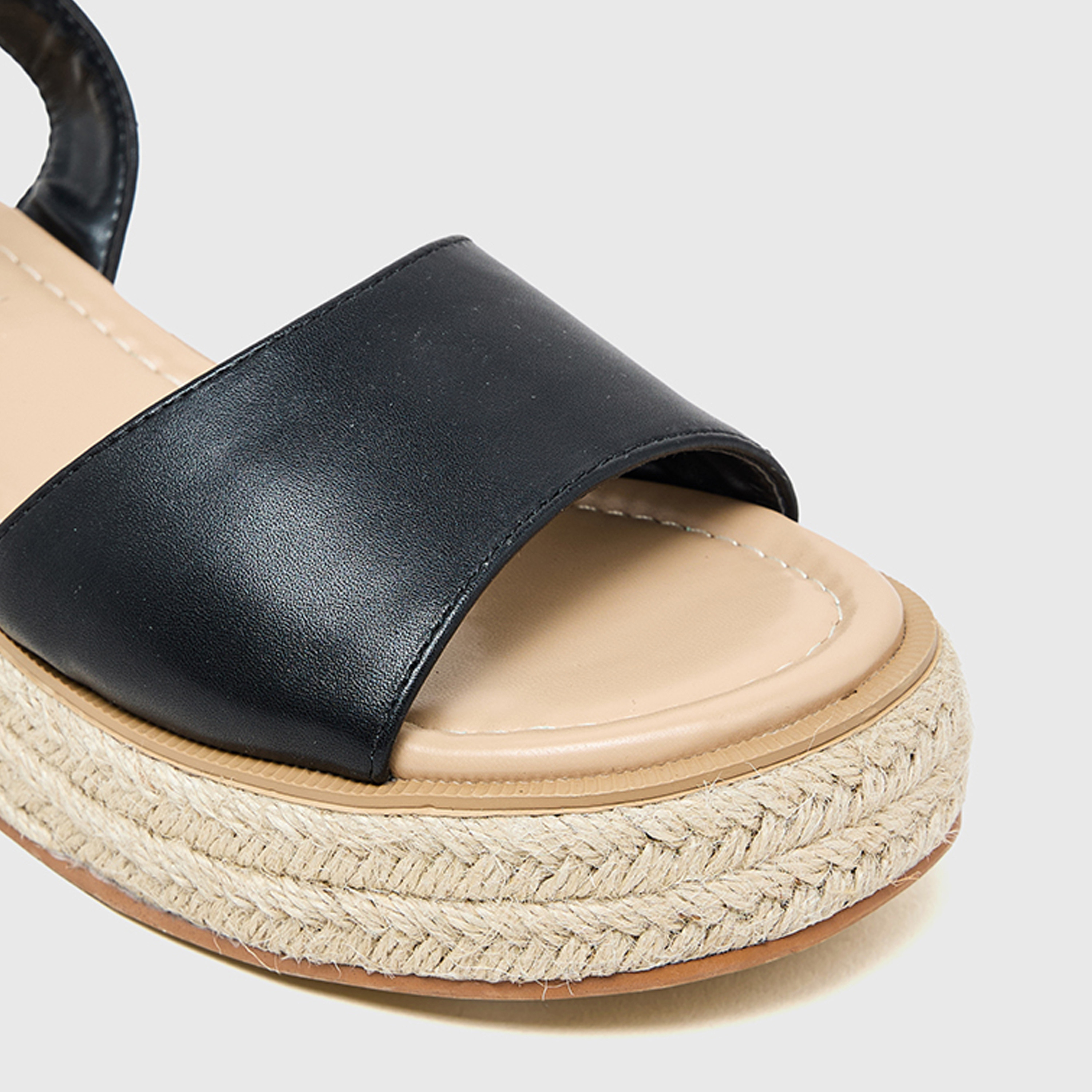 Nine West Women's Buckle Strap Platform Wedges | S3SH1376-02R-women-shoes-sandals-heeled-image-2
