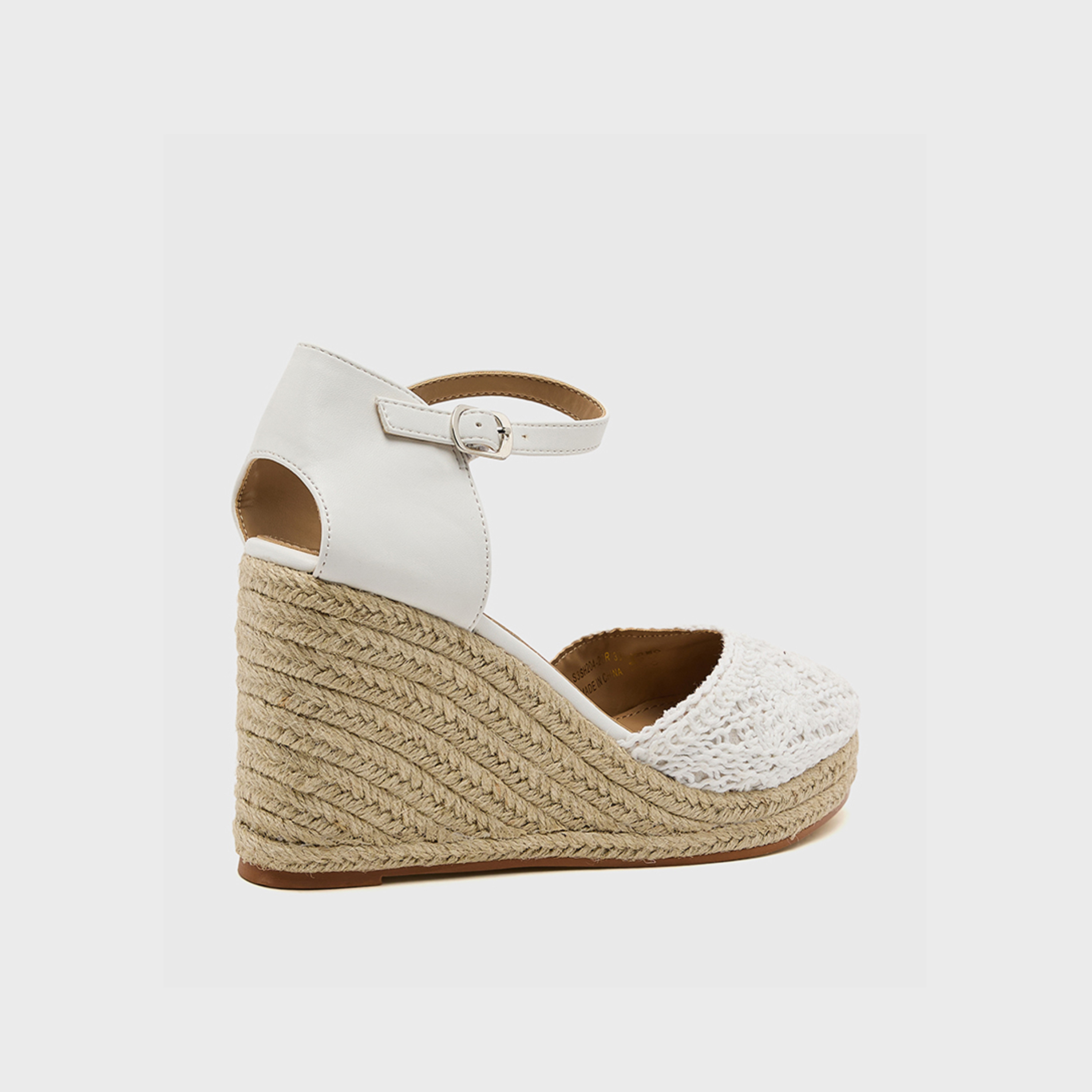ناين ويست - حذاء إسبادريل نسائي بكعب إسفين وإبزيم | S3SH204-23R-women-shoes-heels-image-4