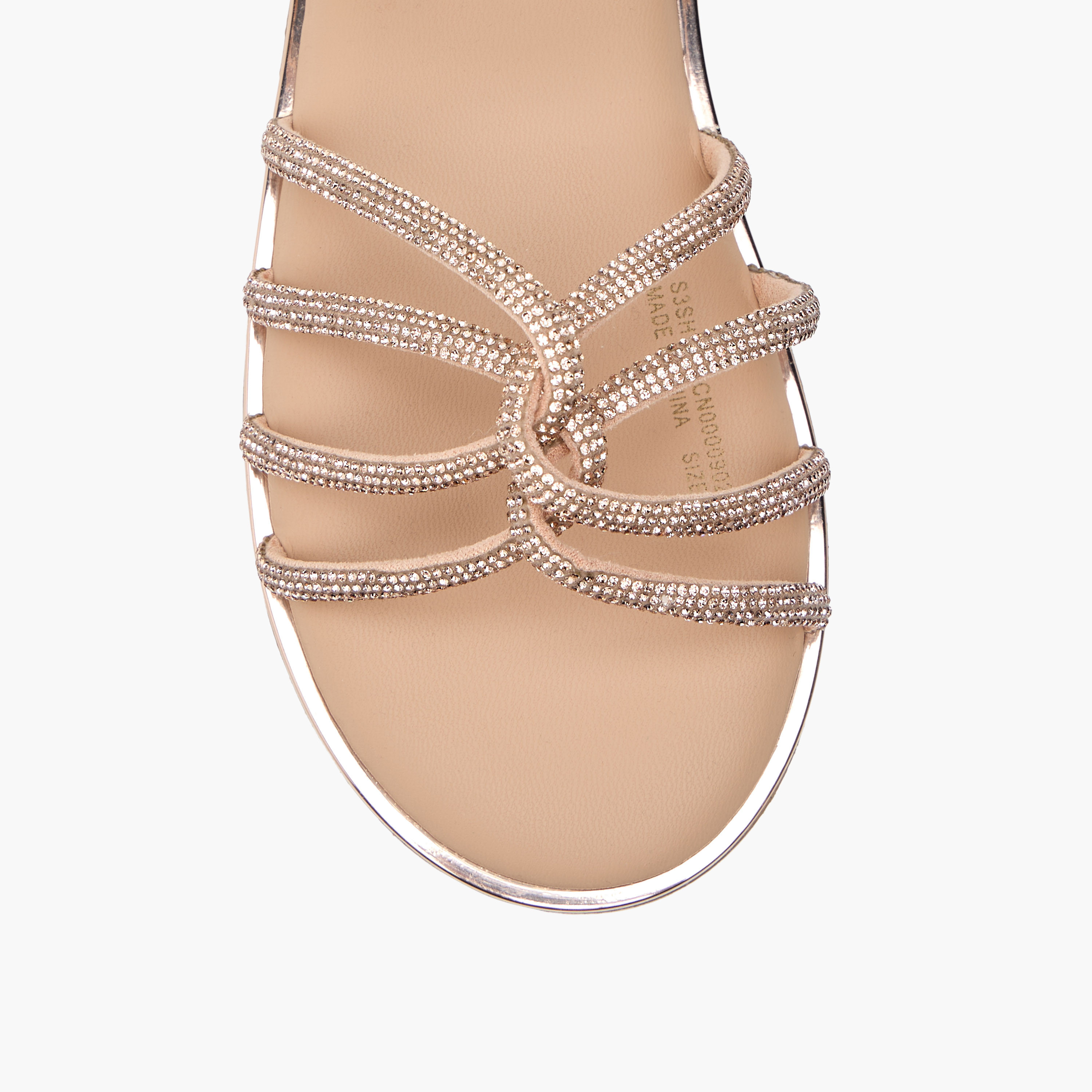 Celeste Girl's Embellished Sandals with Hook and Loop Closure-girls-shoes-sandals-image-3