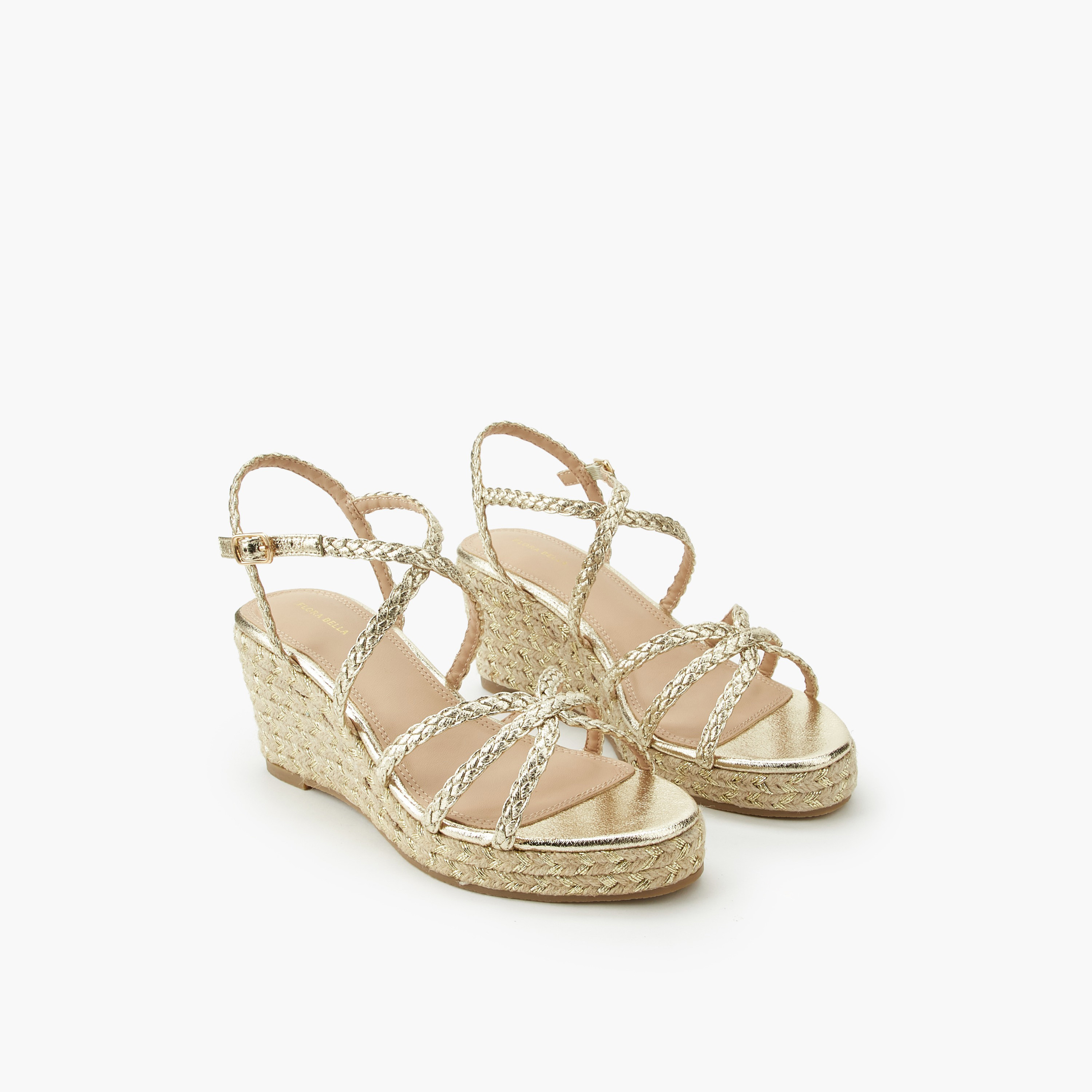 صندل إسبادريل بكعب ويدج للنساء من فلورا بيلا-women-shoes-sandals-heeled-image-1