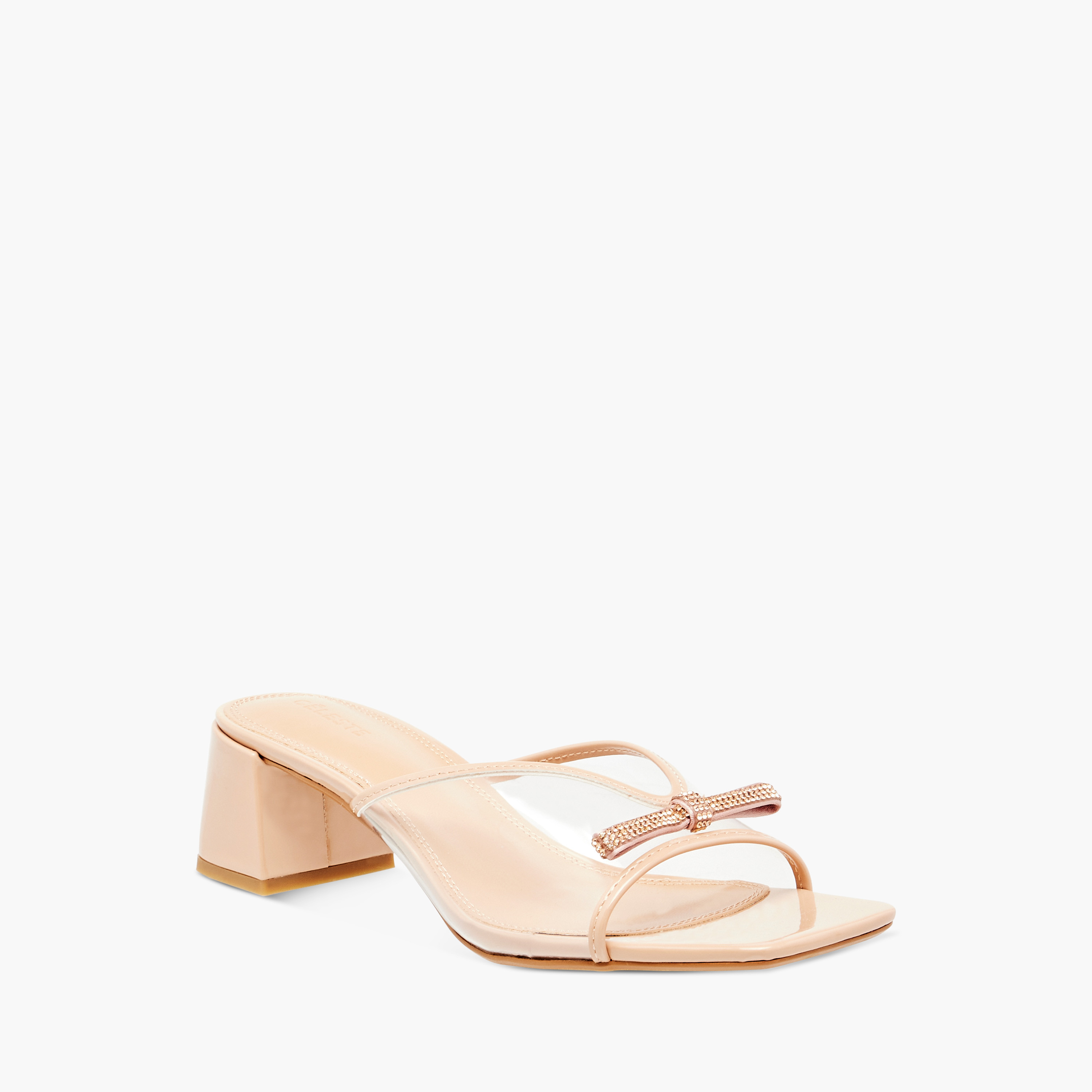 Celeste Women's Embellished Slip-On Sandals with Block Heels-women-shoes-sandals-heeled-image-2