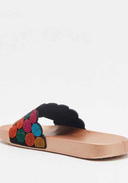 Embellished Slip-On Slides-Women%27s Flip Flops and Beach Slippers-image-2