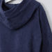 Juniors Solid Bathrobe with Long Sleeves and Hood-Nightwear-thumbnail-3