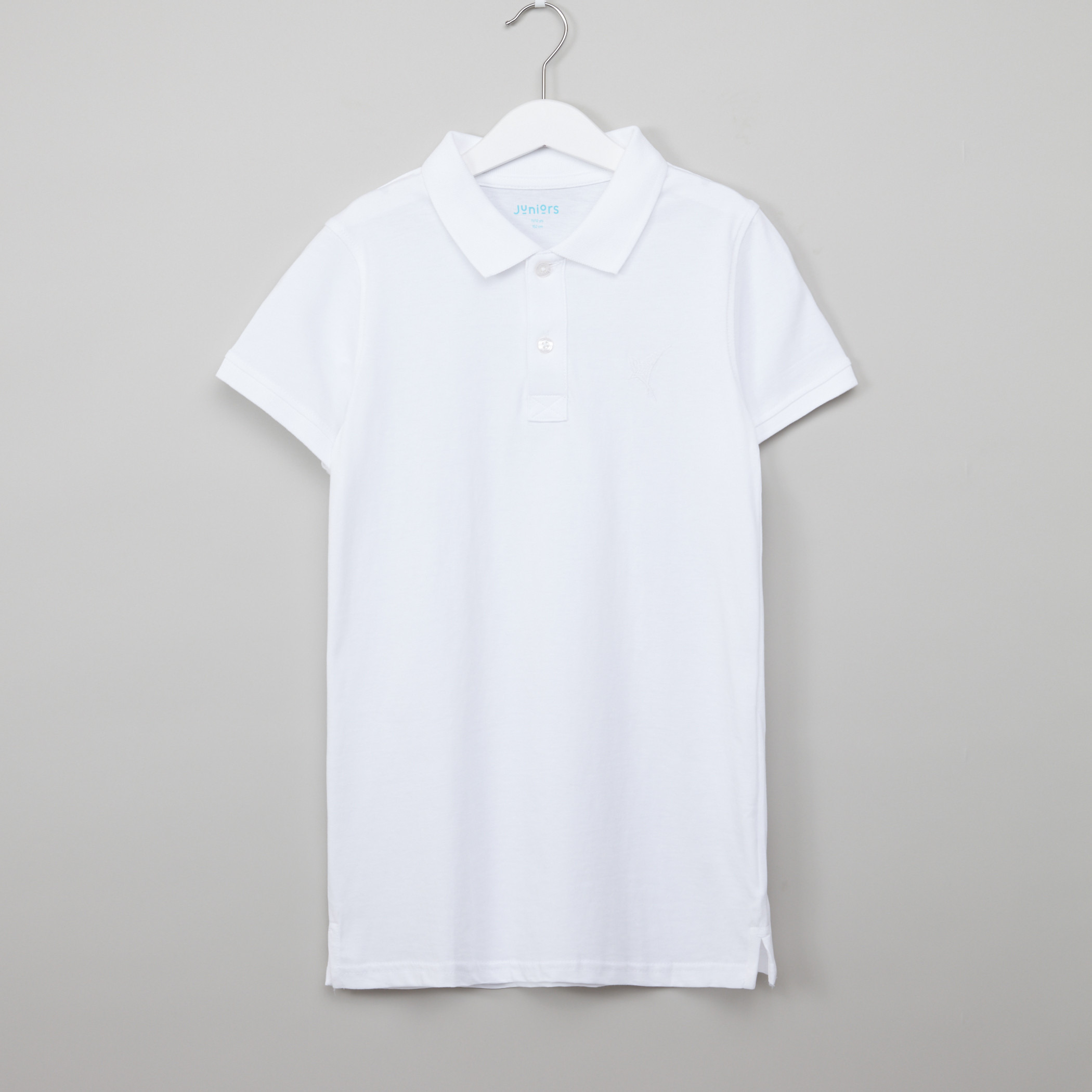 Juniors Polo Neck Short Sleeves T-Shirt-boys-clothing-schoolwear-tshirtsandpolos-image-4
