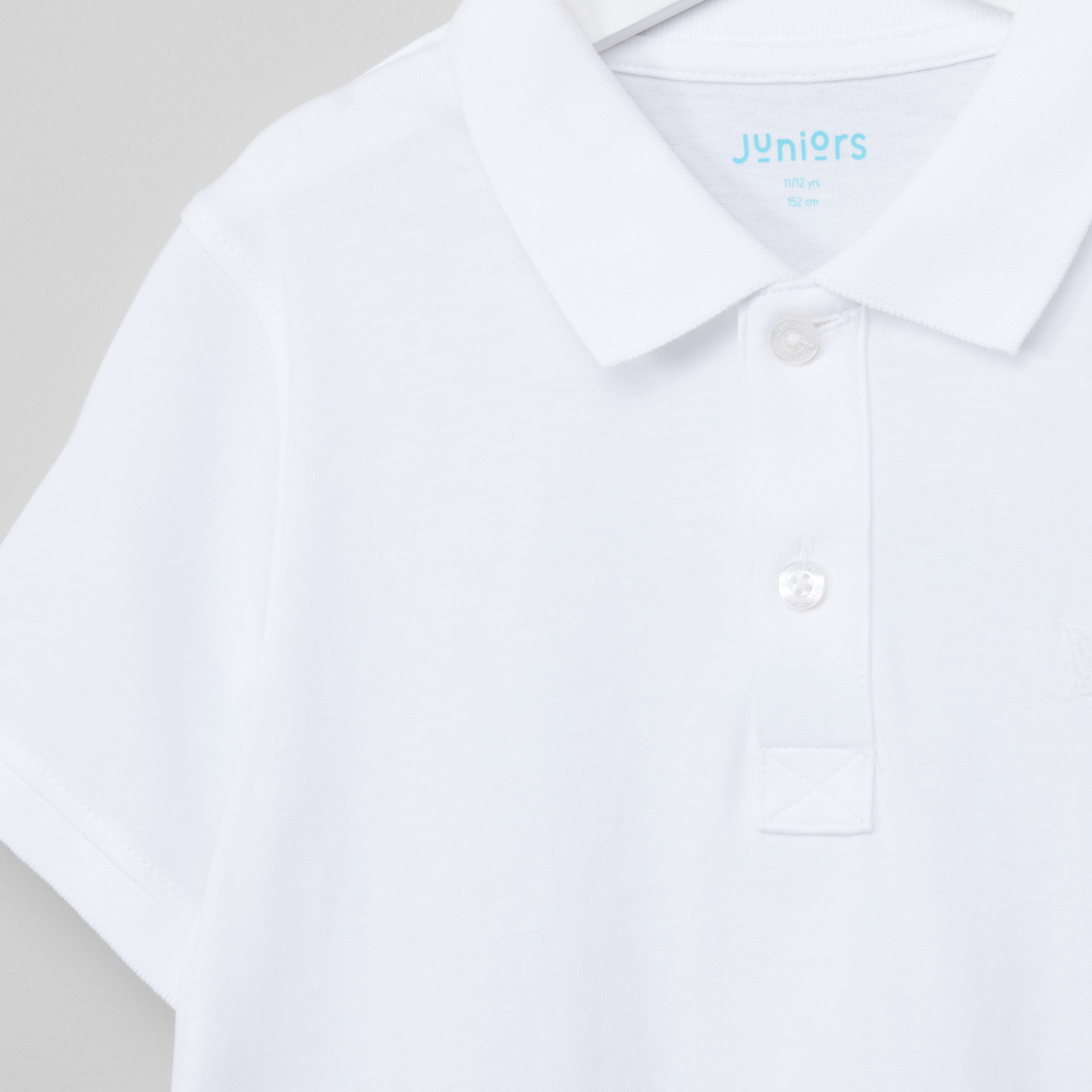 Juniors Polo Neck Short Sleeves T-Shirt-boys-clothing-schoolwear-tshirtsandpolos-image-5