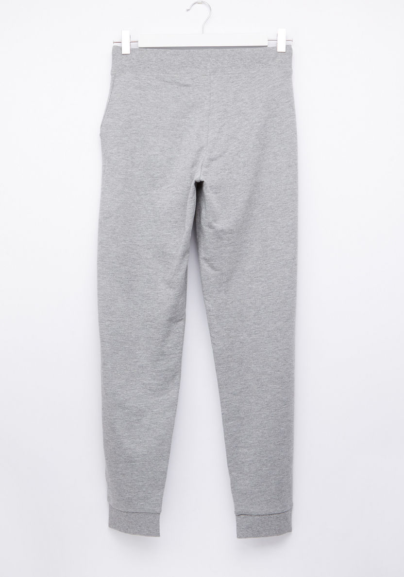 Juniors Jog Pants with Elasticised Waistband and Drawstring-Joggers-image-2