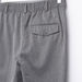 Juniors Full Length Pocket Detail Pants with Button Closure-Pants-thumbnail-3