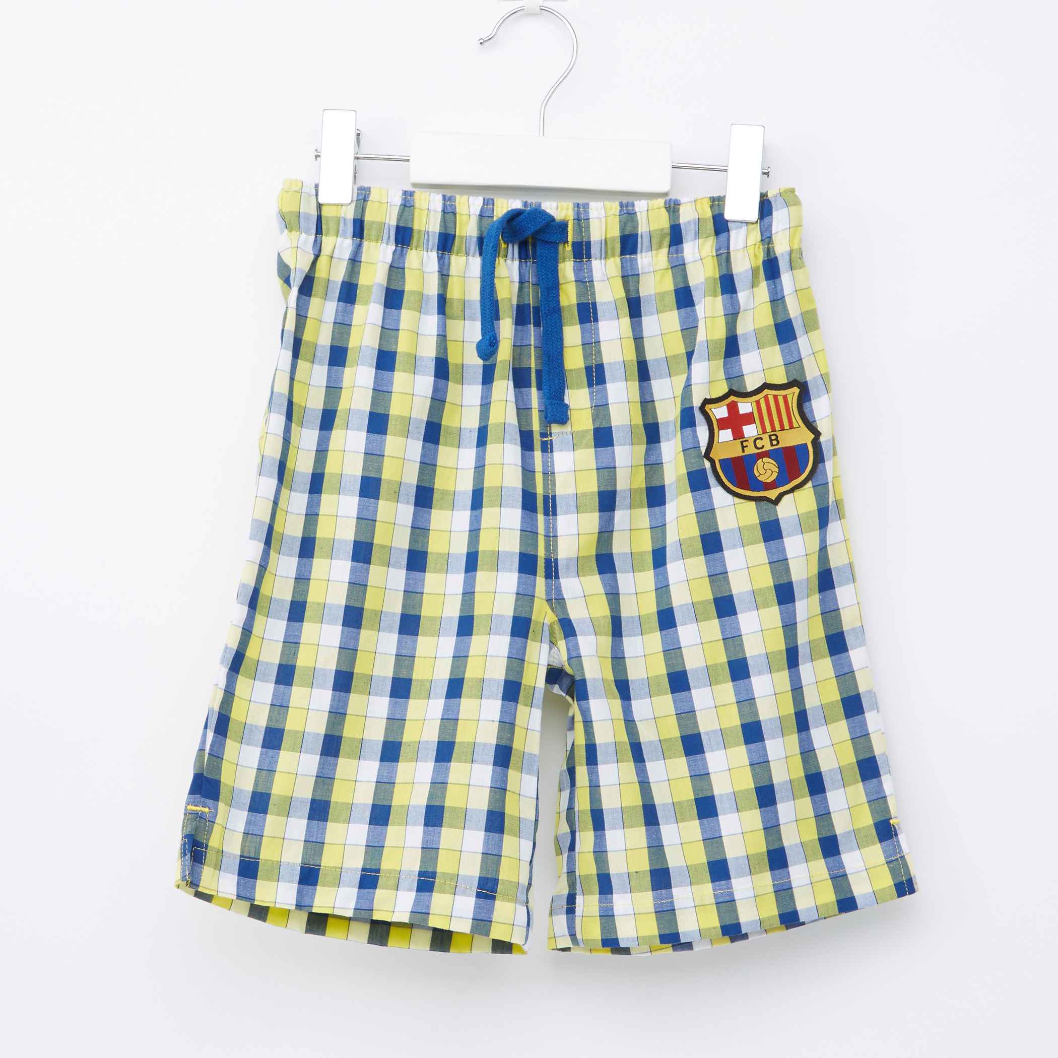 FC Barcelona Printed T-Shirt with Bermuda Shorts-boys-clothing-setsandcoords-image-5