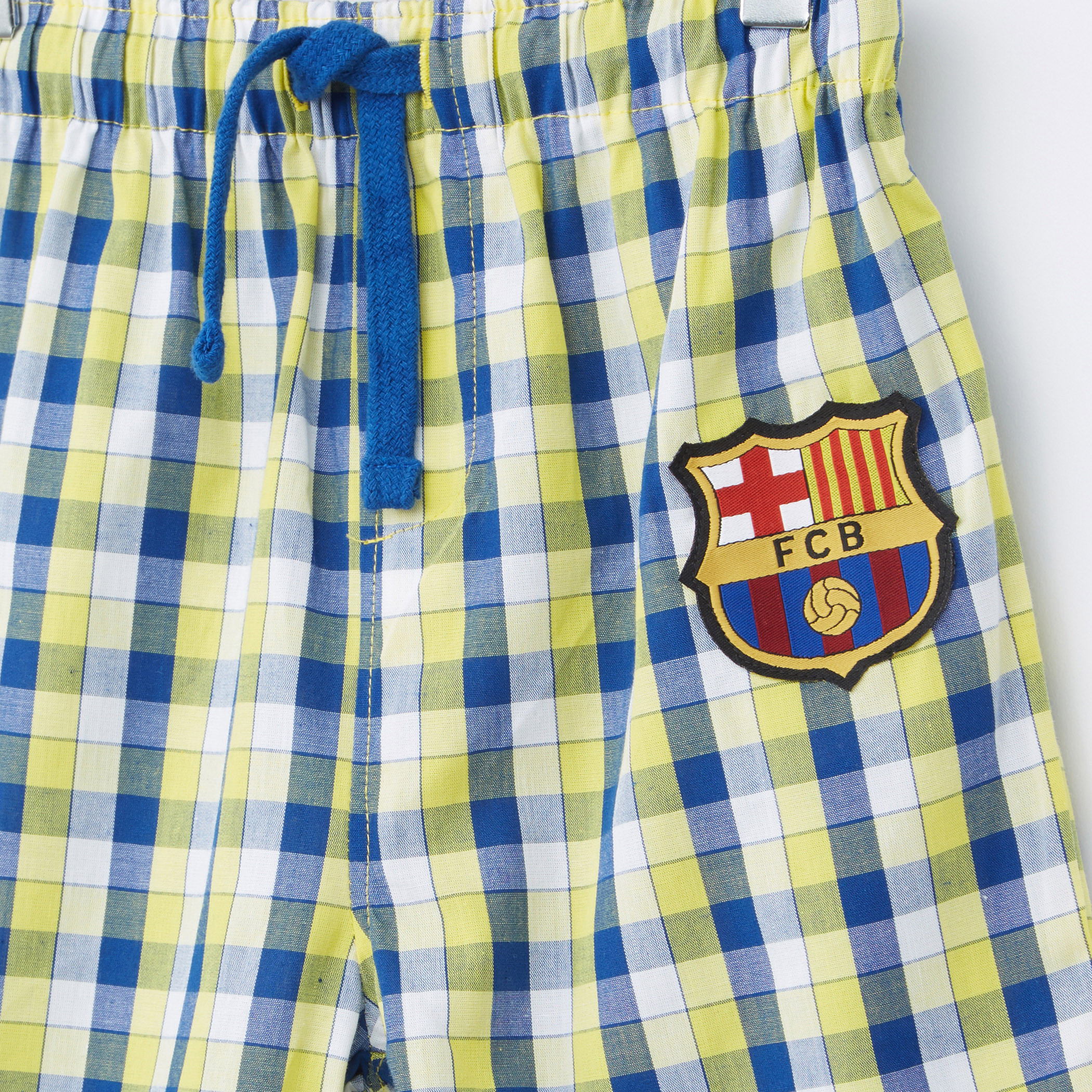 FC Barcelona Printed T-Shirt with Bermuda Shorts-boys-clothing-setsandcoords-image-6