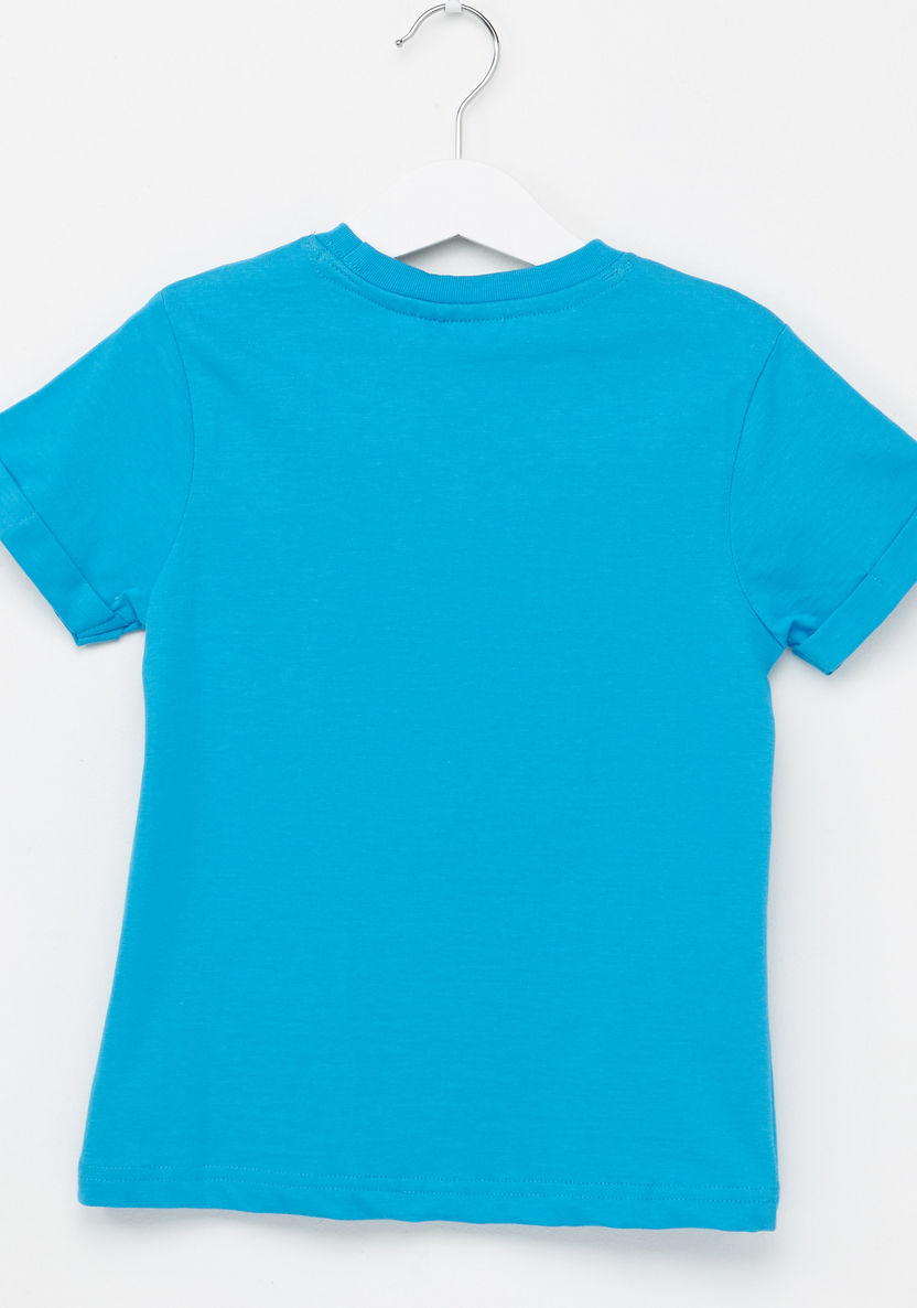 Ben 10 Printed T-shirt with Shorts-Clothes Sets-image-1
