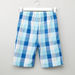Juniors Printed T-shirt with Chequered Shorts-Nightwear-thumbnail-6