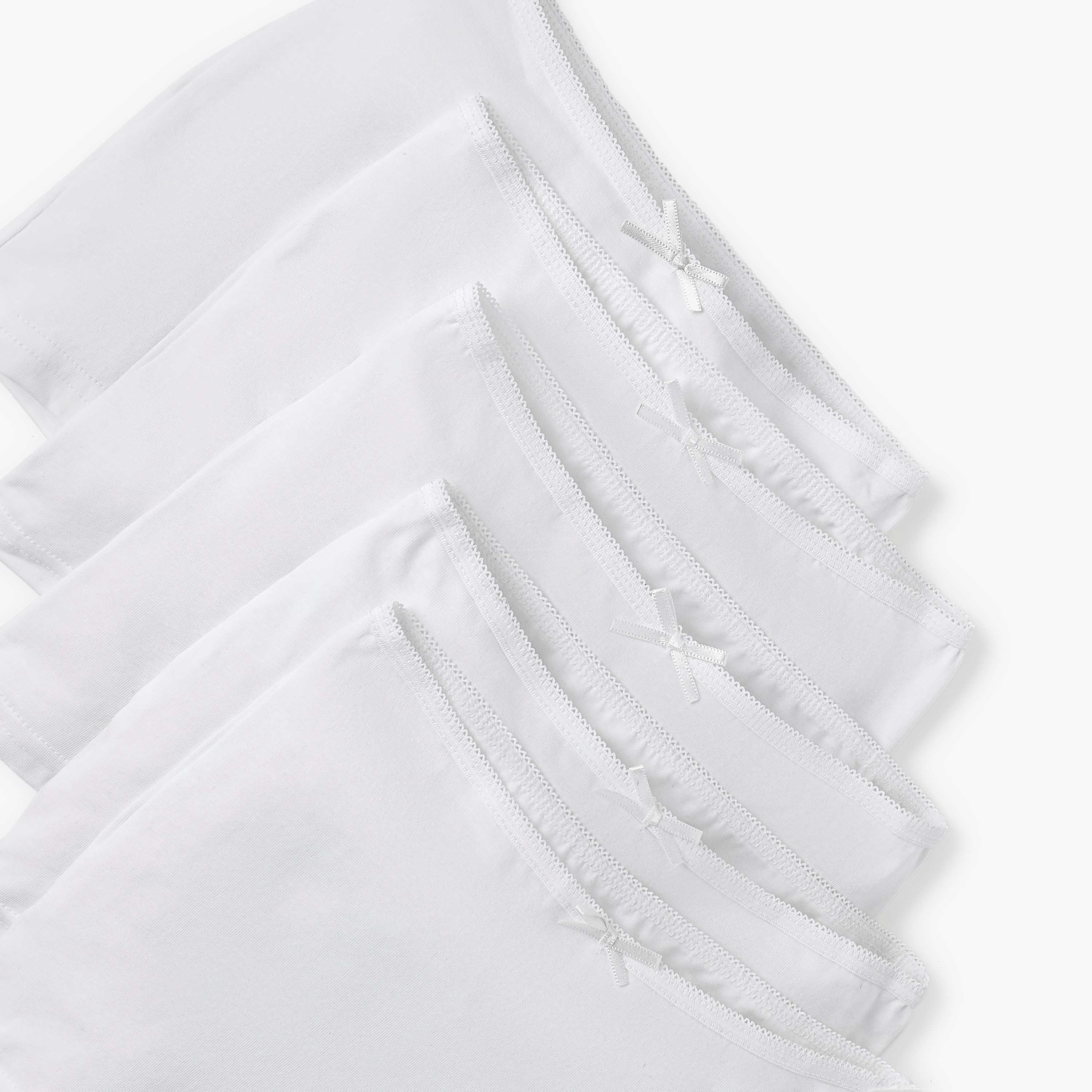 Juniors Solid 5-Piece Boxer Set-girls-clothing-multipacks-image-3