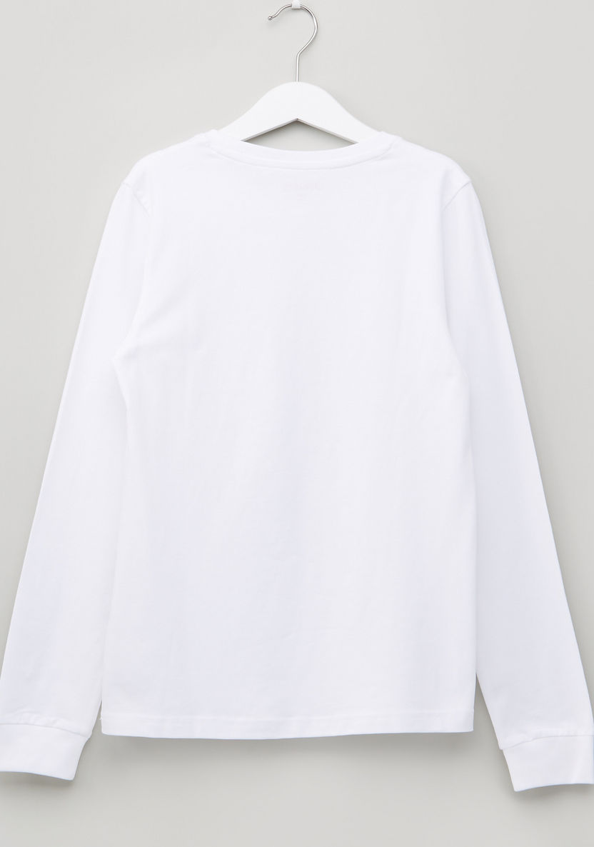 Juniors Crew Neck Long Sleeves T-shirt - Set of 2-T Shirts-image-6