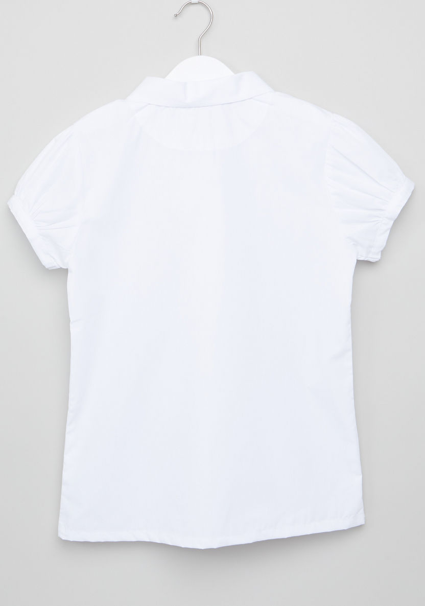 Juniors Short Sleeves Shirt-Blouses-image-2