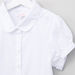 Juniors Short Sleeves Shirt with Button Closure-Blouses-thumbnail-1