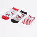 Giggles Hello Kitty Printed Ankle Socks - Set of 3-Socks-thumbnail-0