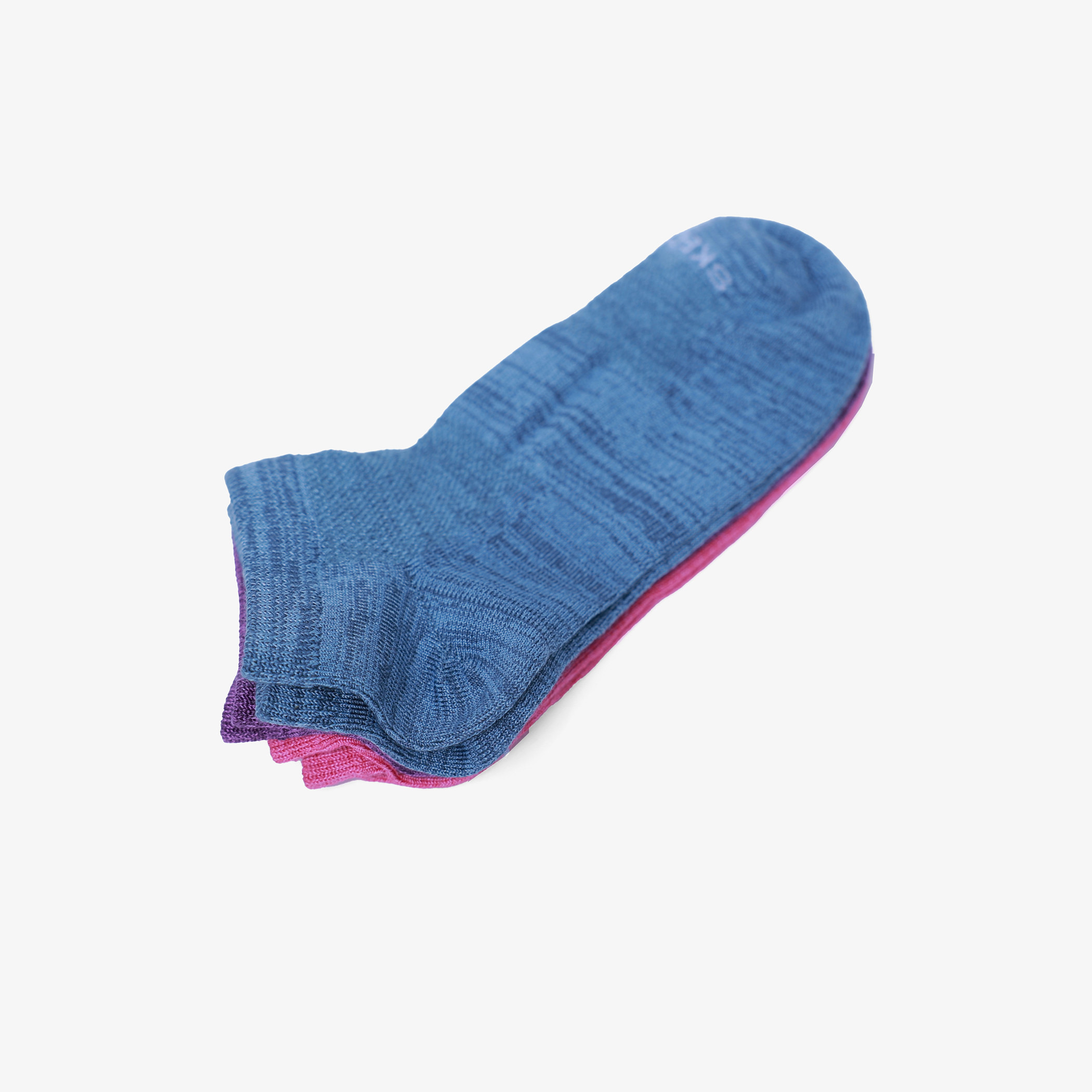 Skechers Non Terry Low Cut Socks - Set of 3-women-socksandstockings-image-2