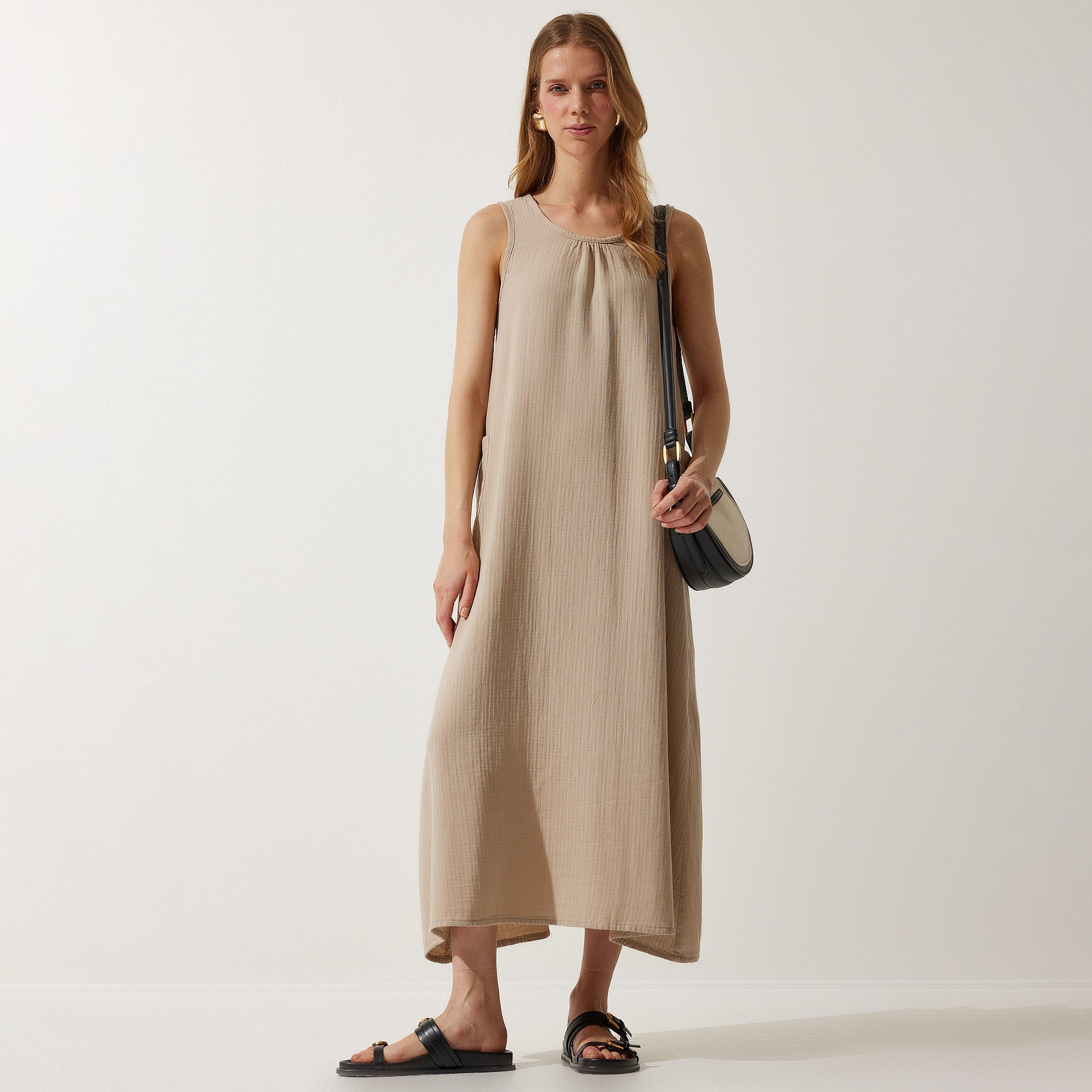 فستان موسلين ماكسي نسائي من إسطنبول ذو نسيج السعادة-women-clothing-dresses-image-1