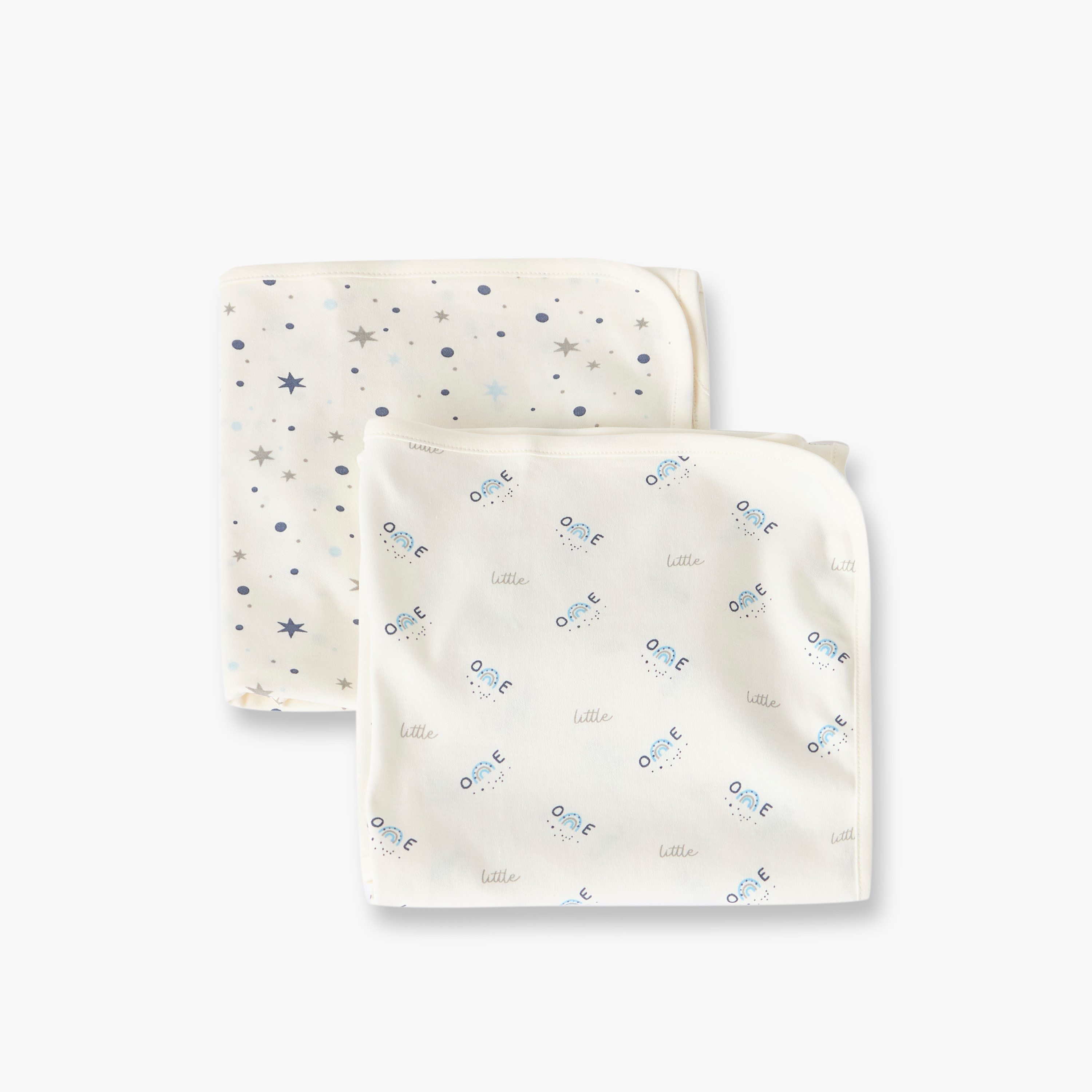 Pack of 2 Juniors Receiving Blanket with Assorted Prints-baby-nursery-blanketsandswaddles-receivingblankets-image-3