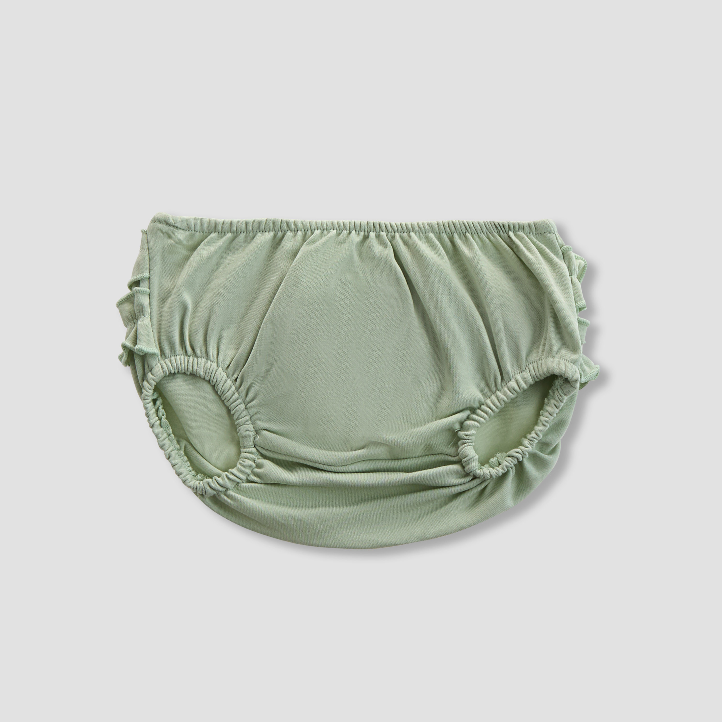 Set of 3, Juniors Cotton Girls Briefs with Frill Detail-baby-girls-clothing-innerwear-image-2