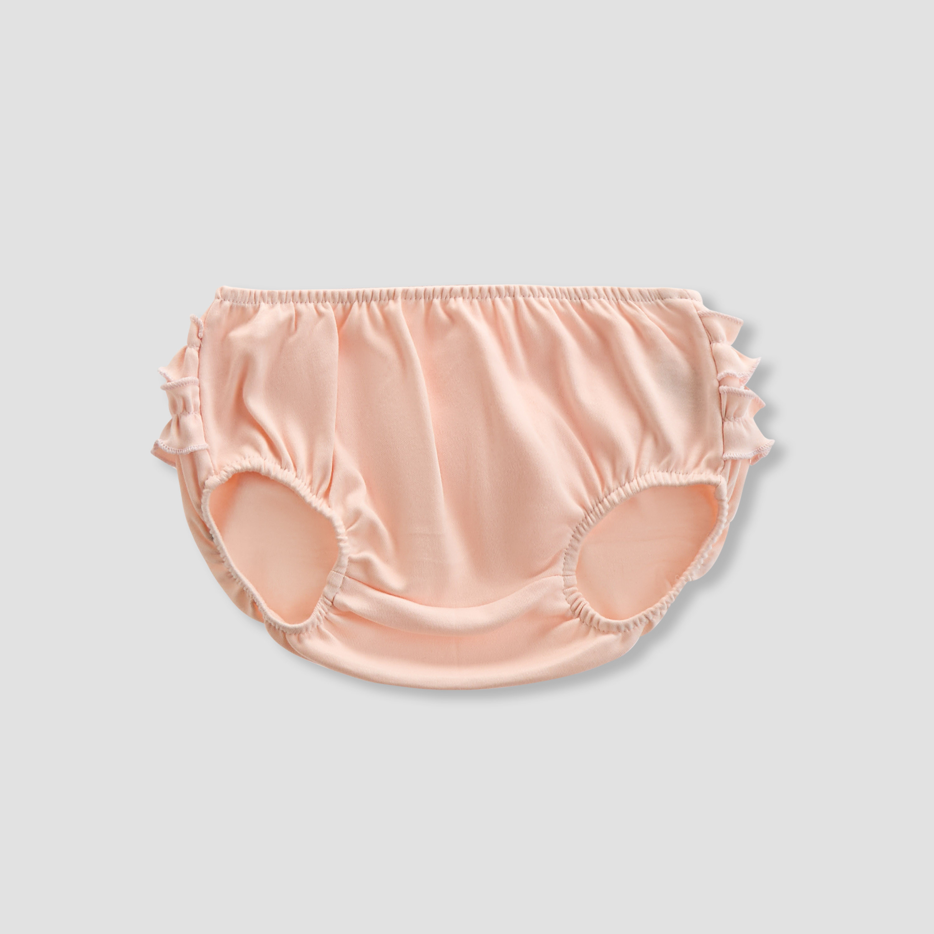 Set of 3, Juniors Cotton Girls Briefs with Frill Detail-baby-girls-clothing-innerwear-image-4