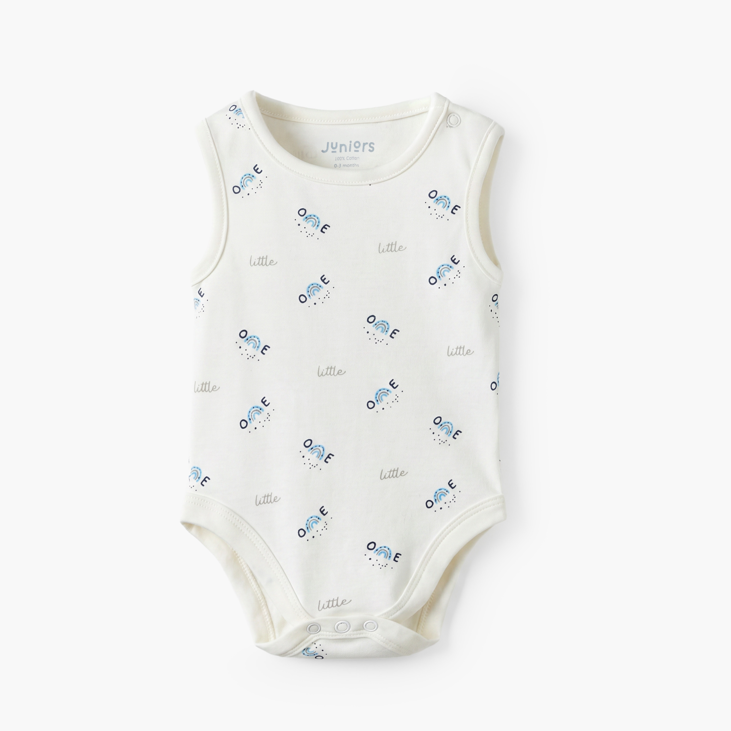 طقم بودي سوت دون أكمام برقبة ضيقة وطبعات لطيفة 3 قطع من جونيورز-baby-boys-clothing-bodysuits-image-5