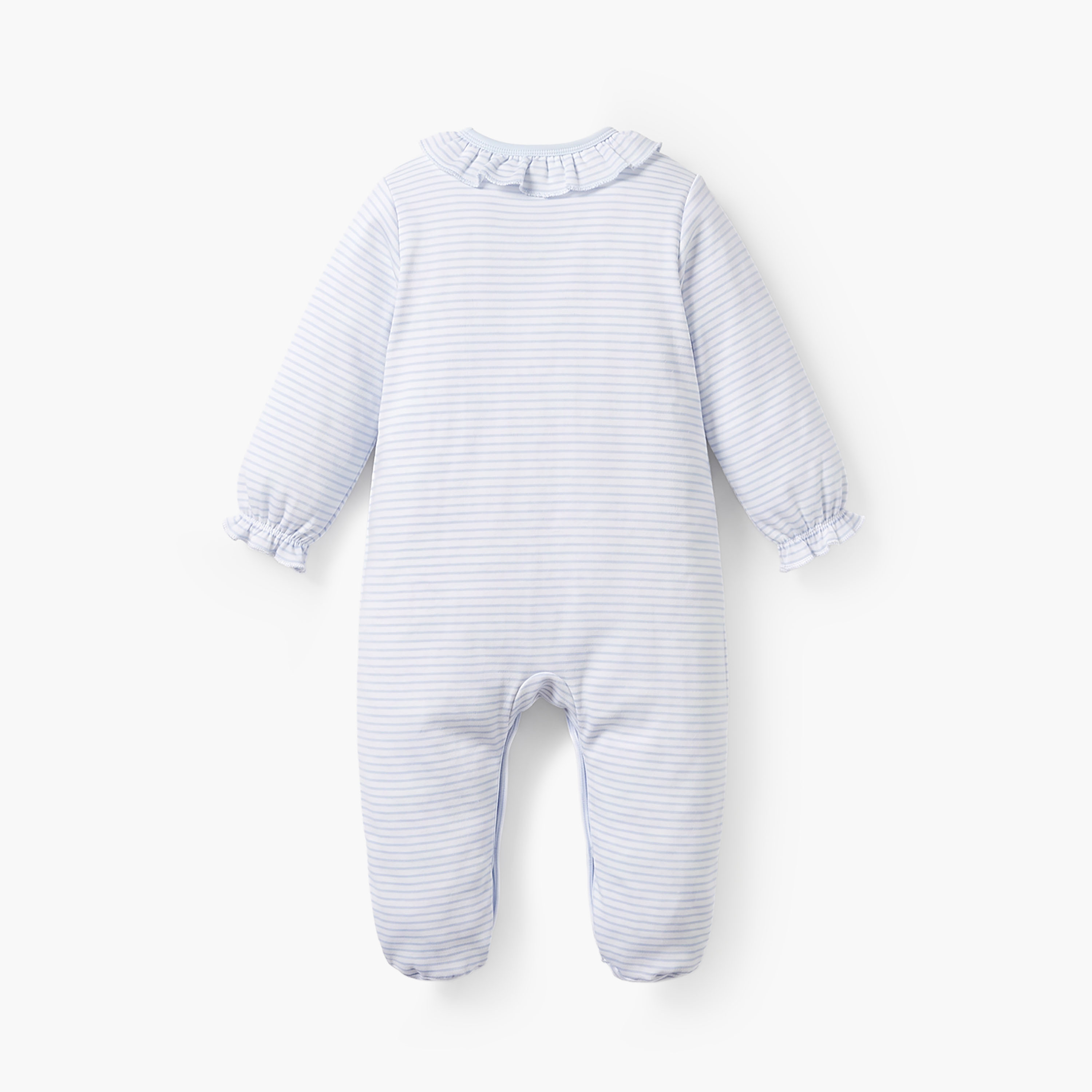 بدلة نوم قطن بأكمام طويلة وياقة ضيقة بطبعات عالم البحار من جونيورز-baby-girls-clothing-nightwear-sleepsuits-image-3