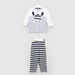 Juniors Round Neck T-shirt and Pyjama Set-Pyjama Sets-thumbnail-0