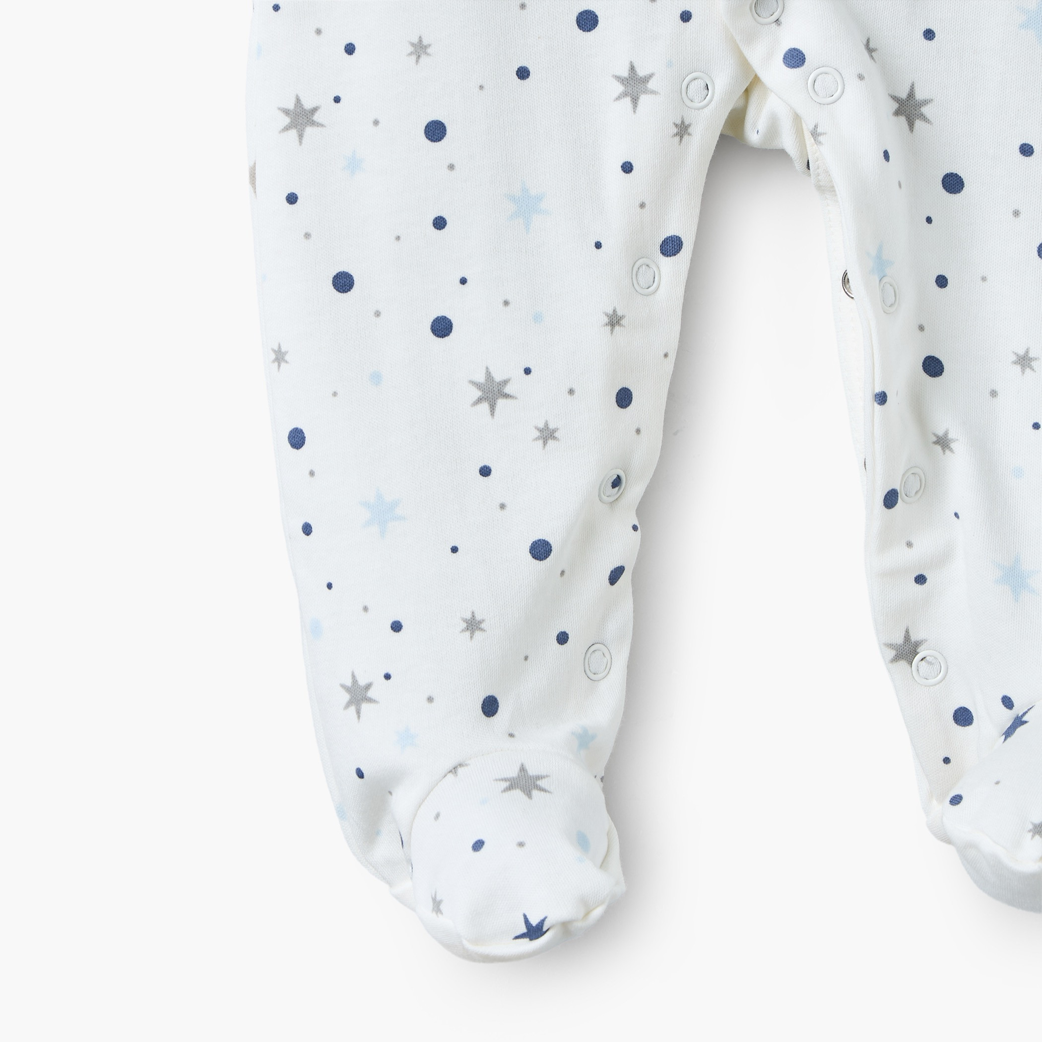 طقم بدلات نوم قطن بياقة ضيقة وأكمام طويلة وأزرار إغلاق كباسة قطعتين من جونيورز-baby-boys-clothing-nightwear-sleepsuits-image-7