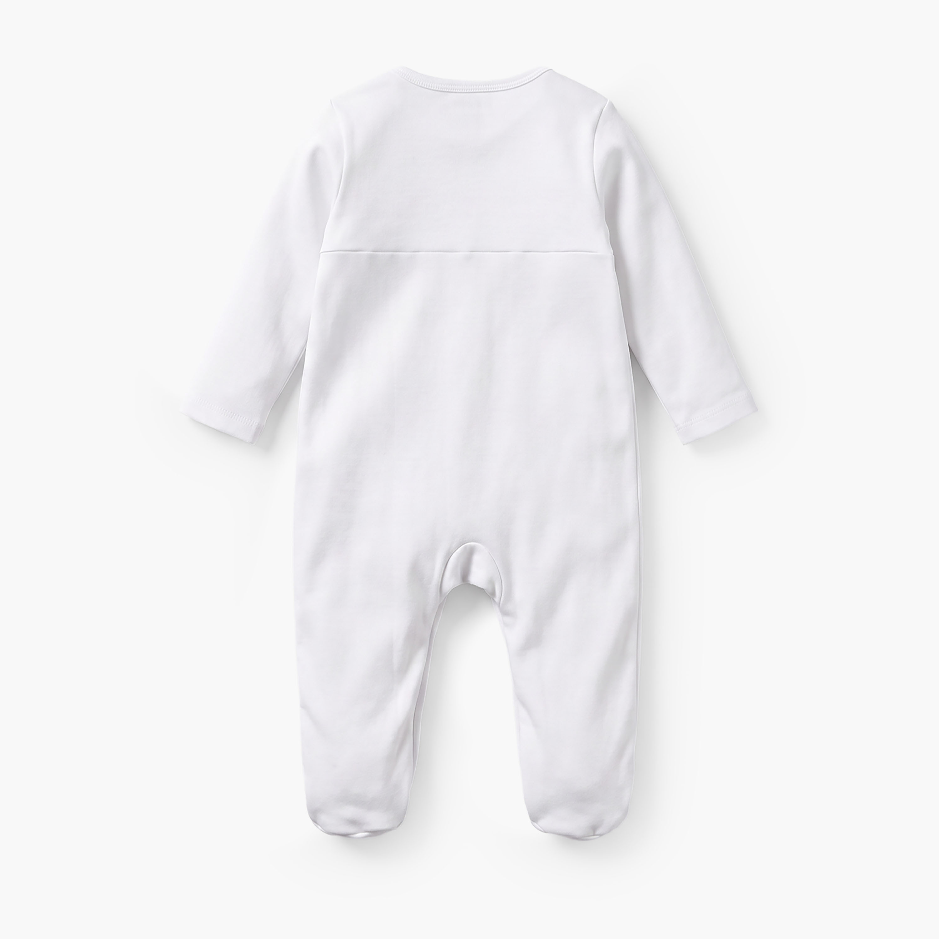 بدلة نوم قطن بأكمام طويلة وياقة ضيقة وطبعات عالم البحار من جونيورز-baby-girls-clothing-nightwear-sleepsuits-image-3