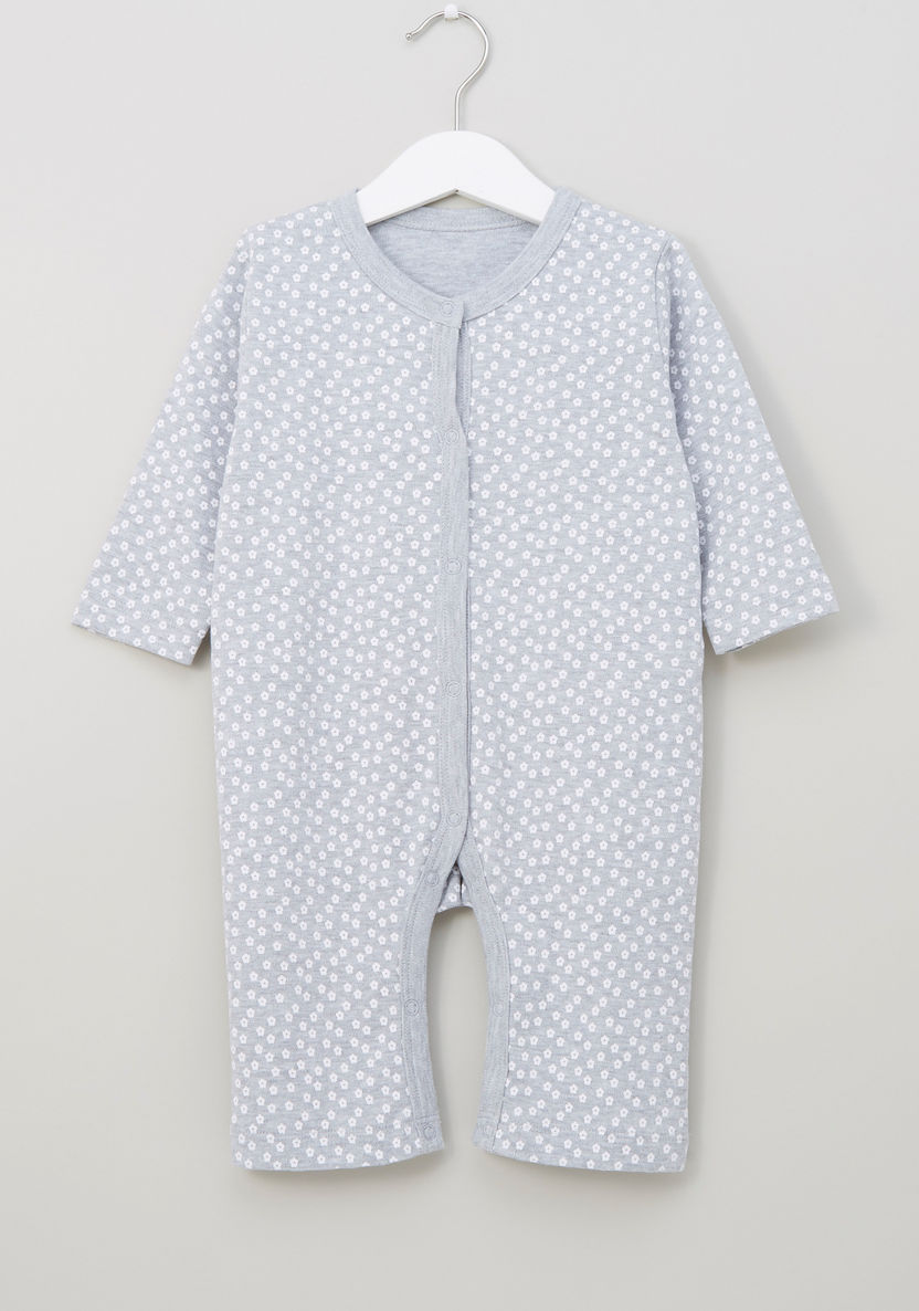 Juniors Printed Sleepsuits - Set of 3-Sleepsuits-image-5