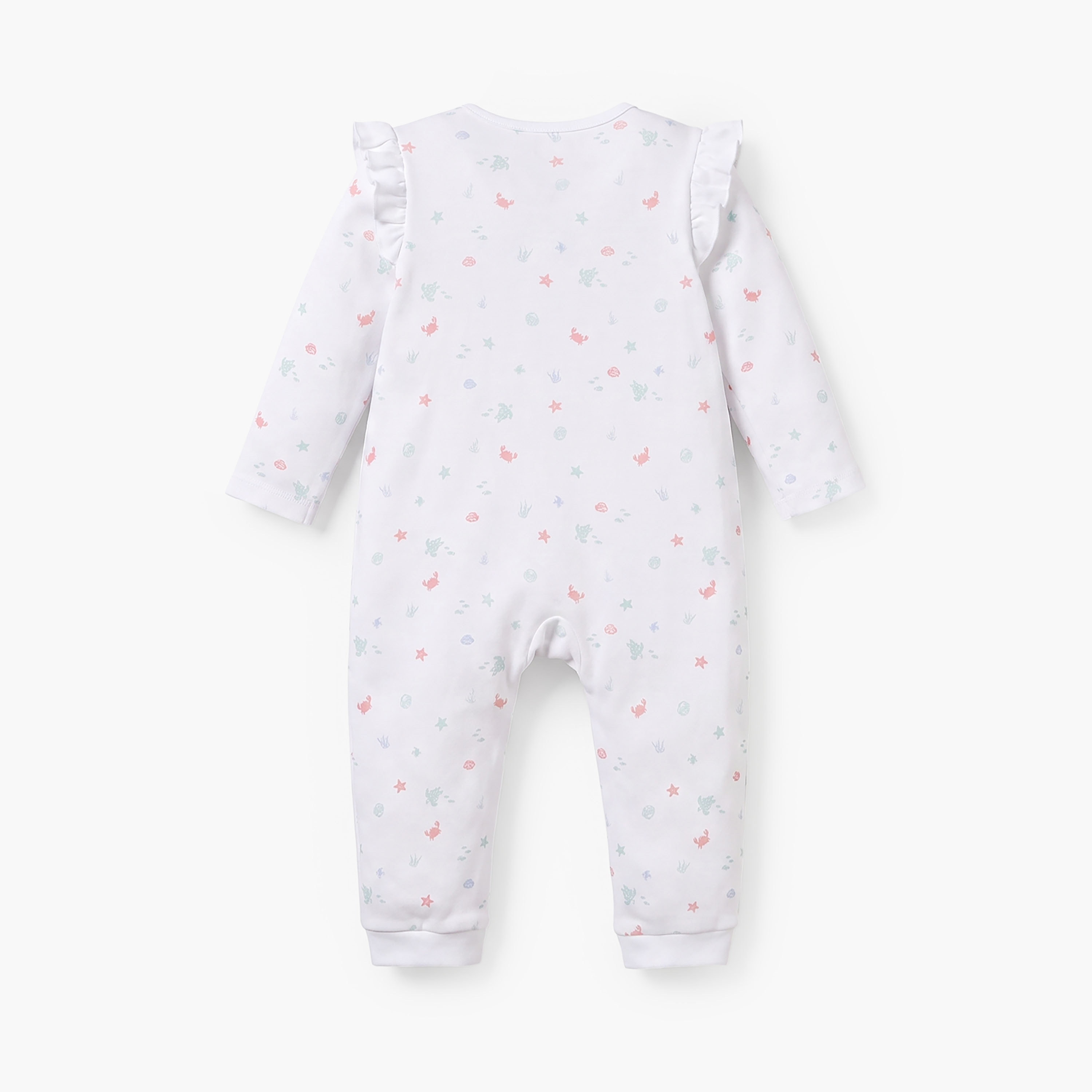 بدلة نوم قطن بأكمام طويلة وسحاب إغلاق من جونيورز-baby-boys-clothing-nightwear-sleepsuits-image-3