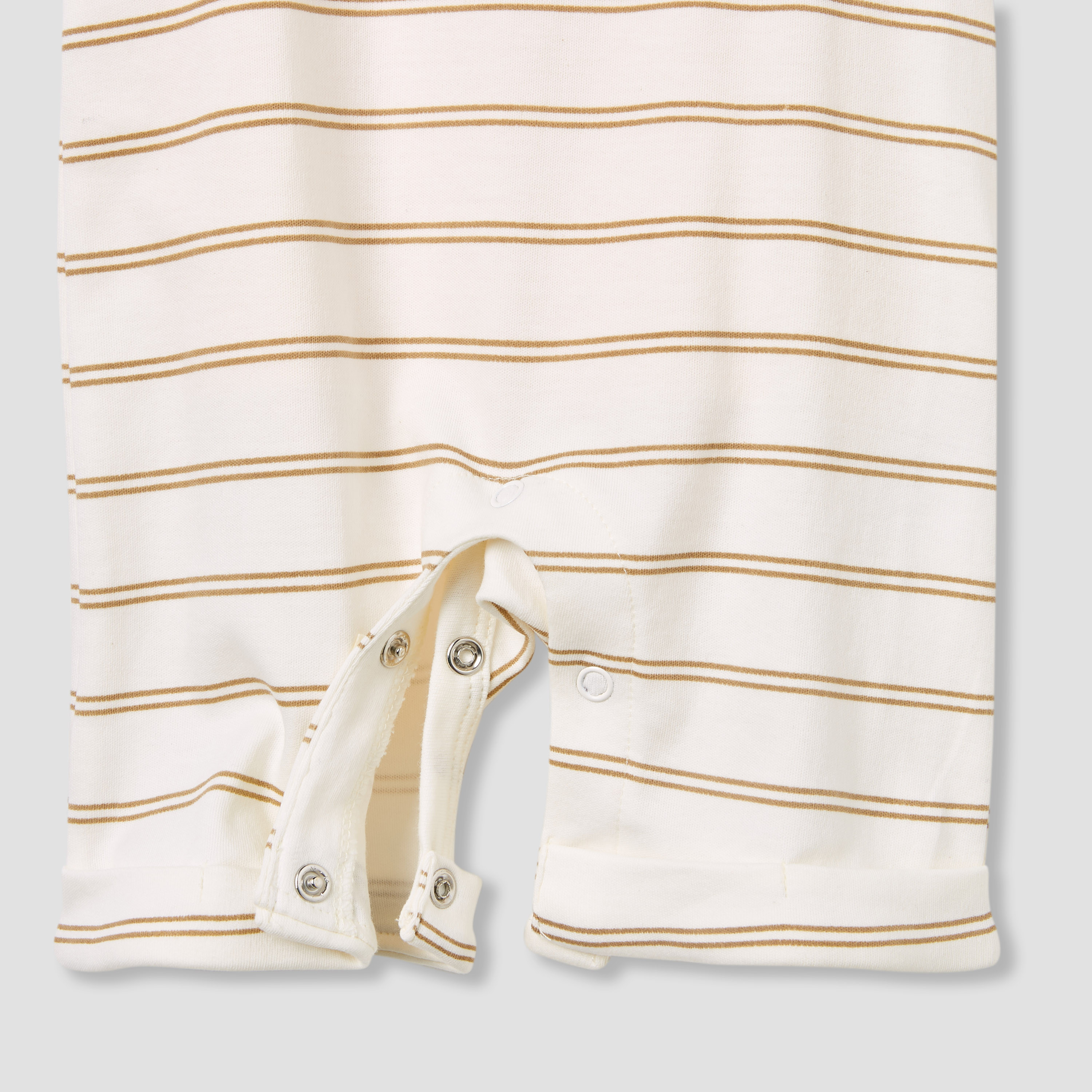 طقم دنغري مخطط وتيشيرت سادة من جونيورز-baby-boys-clothing-rompers-image-2