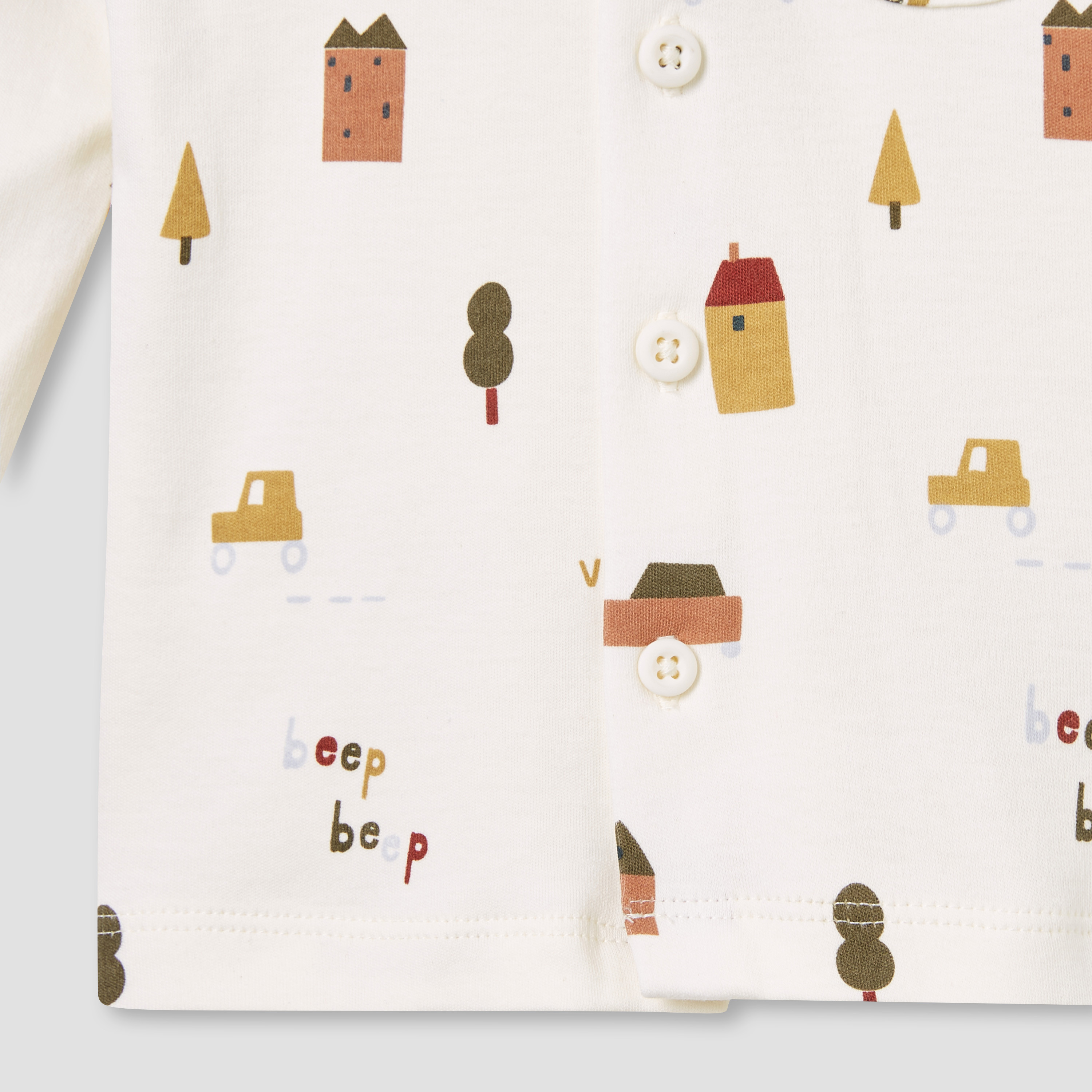 Juniors Pyjama Set with Farmyard Print – Cotton – Long Sleeve – Collared Neck-baby-boys-clothing-nightwear-pyjamasets-image-6