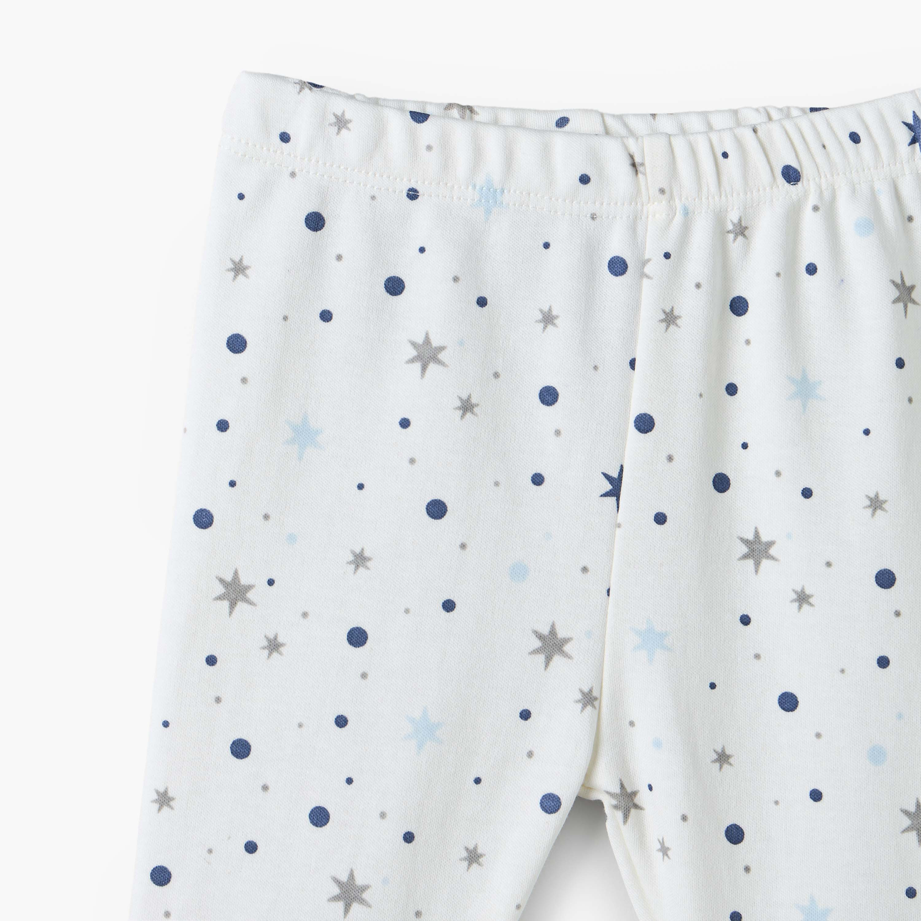 Juniors Cotton Crew Neck Long Sleeves Pyjama Set with Celestial Print-baby-boys-clothing-nightwear-pyjamasets-image-10