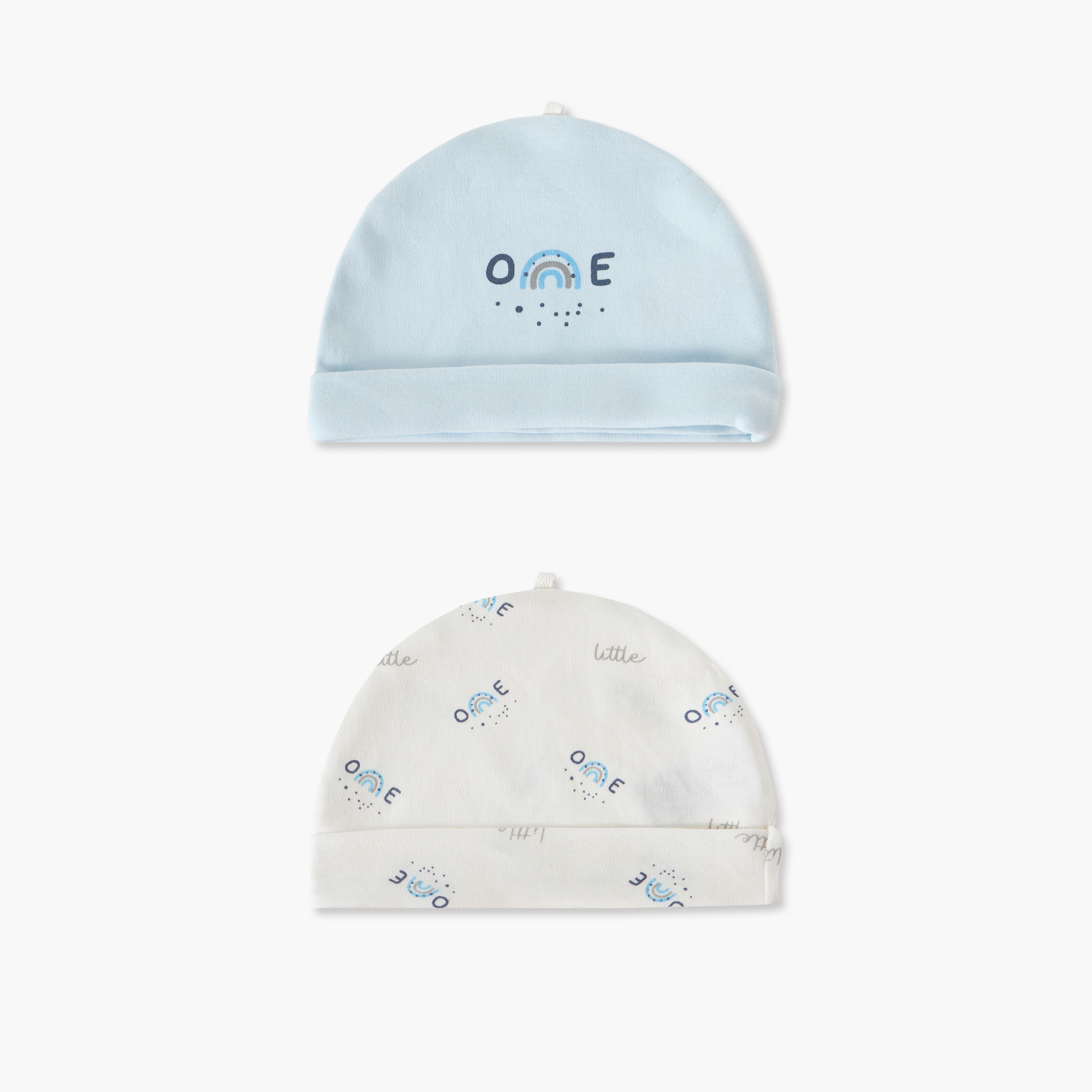 Pack of 2 Juniors Cap with Cute Print-baby-boys-accessories-caps-image-1