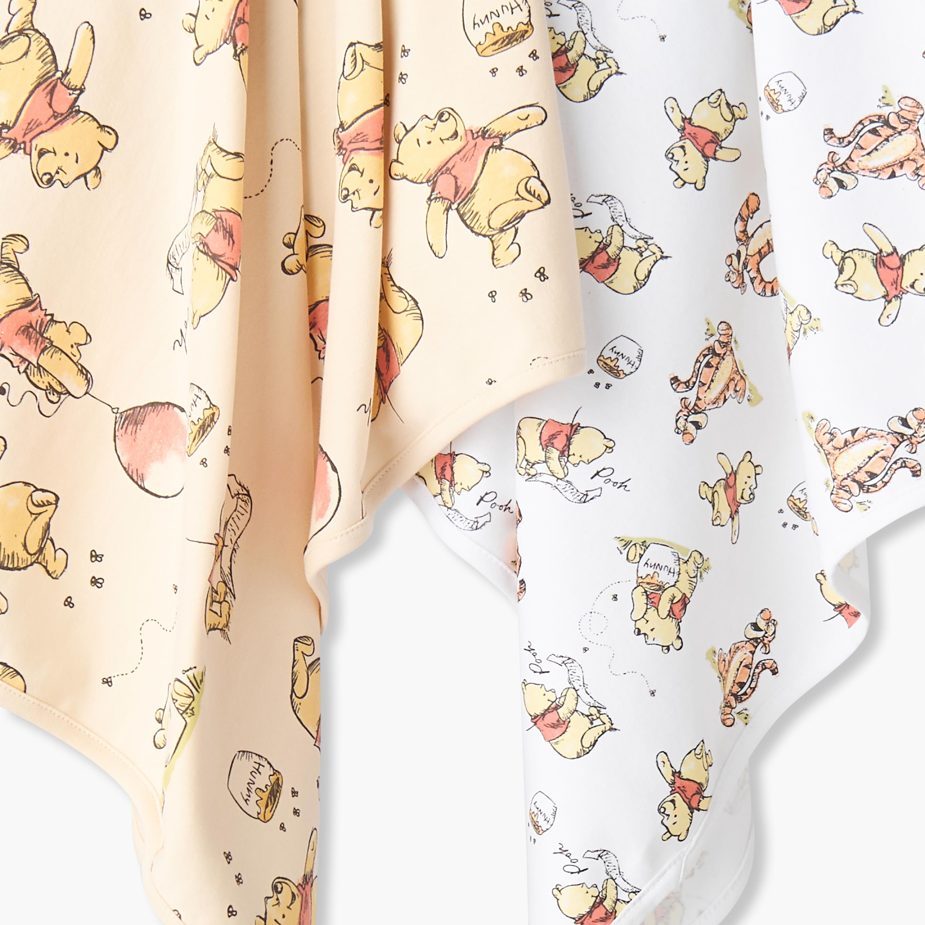 Pack of 2 Disney Receiving Blanket with Winnie the Pooh Print-baby-nursery-blanketsandswaddles-receivingblankets-image-4